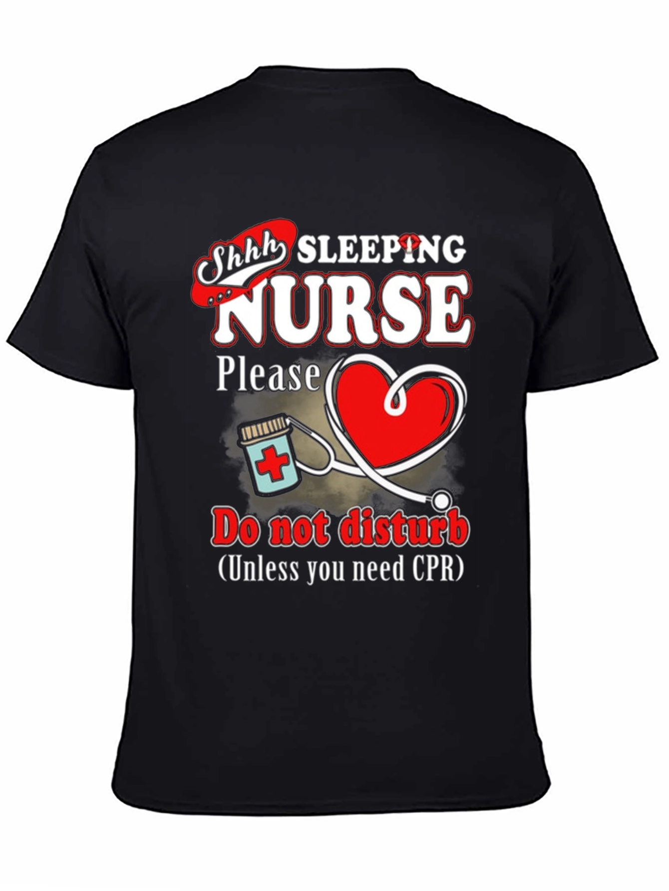 Sleeping Nurse T-Shirt - Do Not Disturb