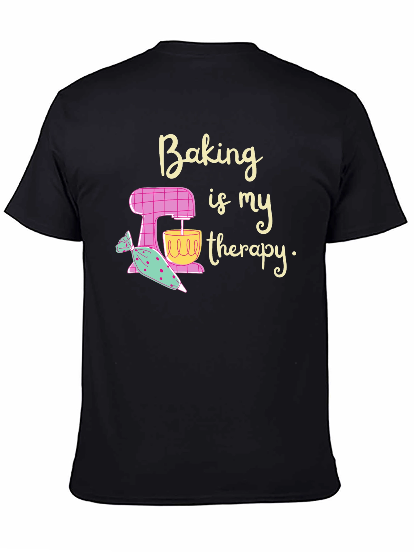 Baking is My Therapy Graphic T-Shirt