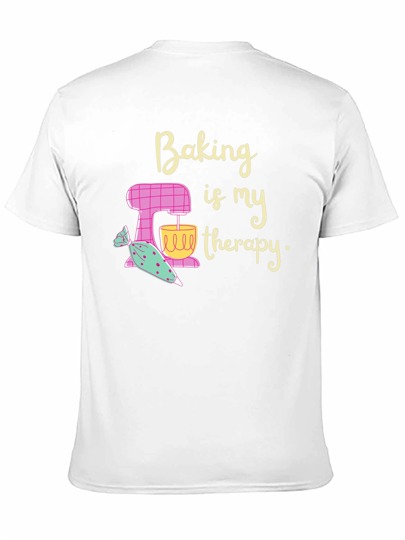 Baking is My Therapy Graphic T-Shirt