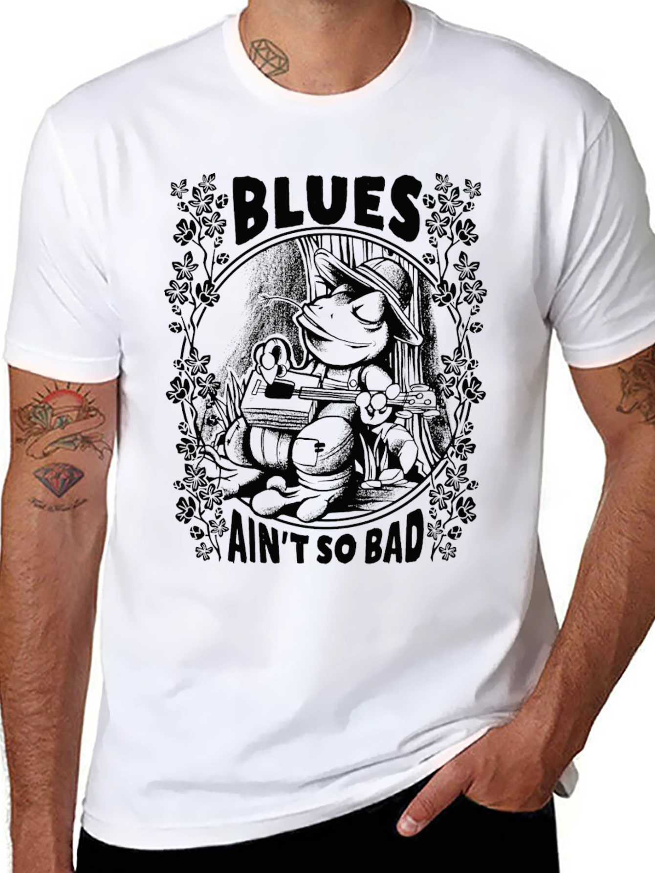 Blues Frog T-Shirt - Aint So Bad Tee