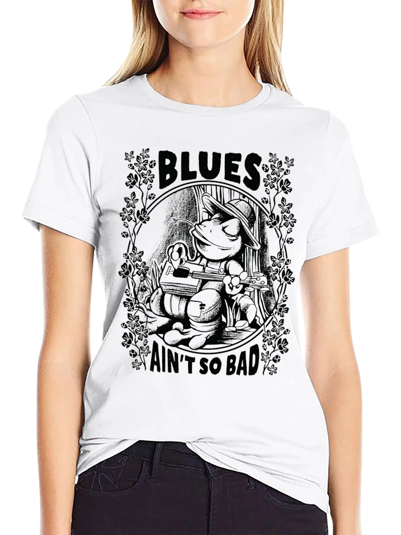 Blues Frog T-Shirt - Aint So Bad Tee