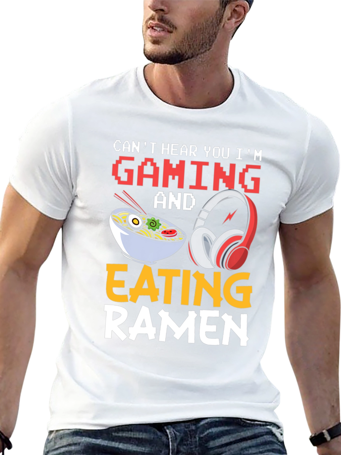 Gaming and Ramen T-Shirt