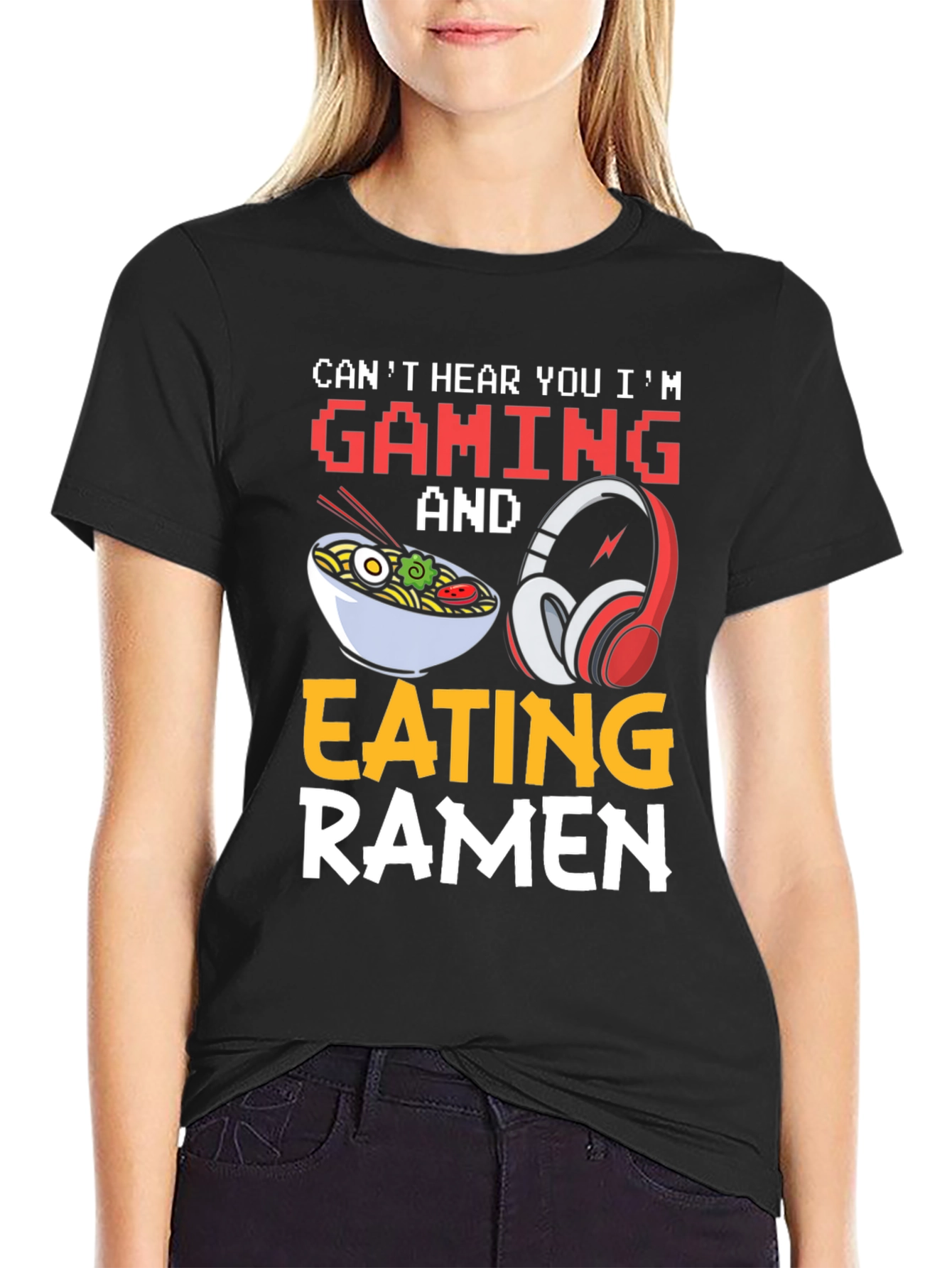 Gaming and Ramen T-Shirt