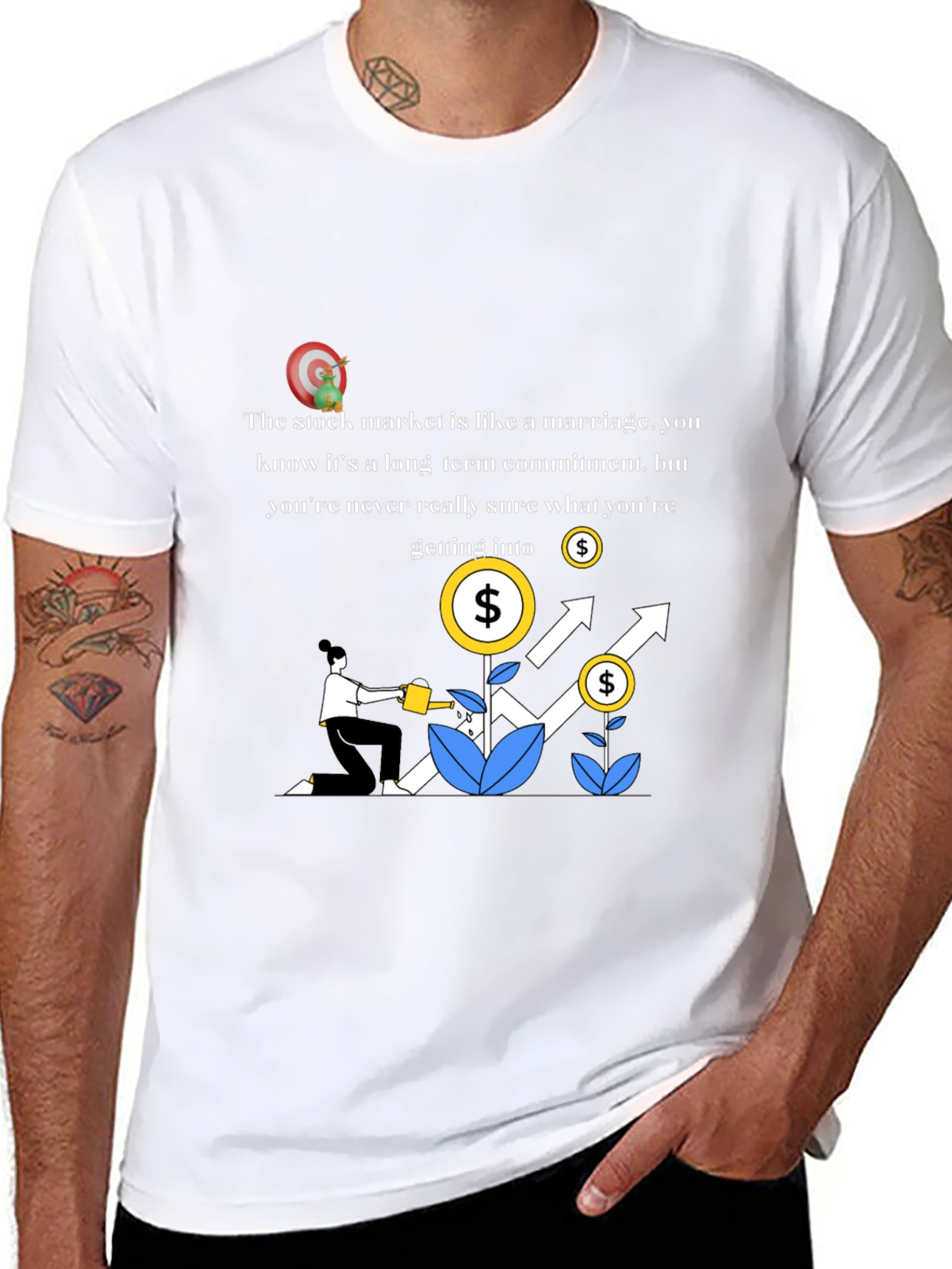 Stock Market Marriage T-Shirt