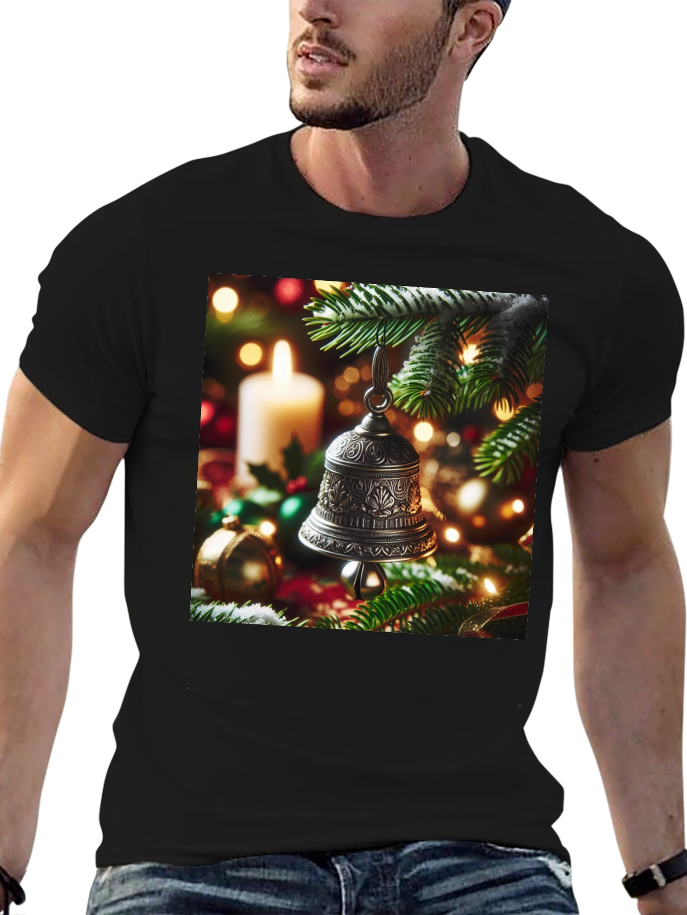 Christmas Bell Tree Holiday T-Shirt