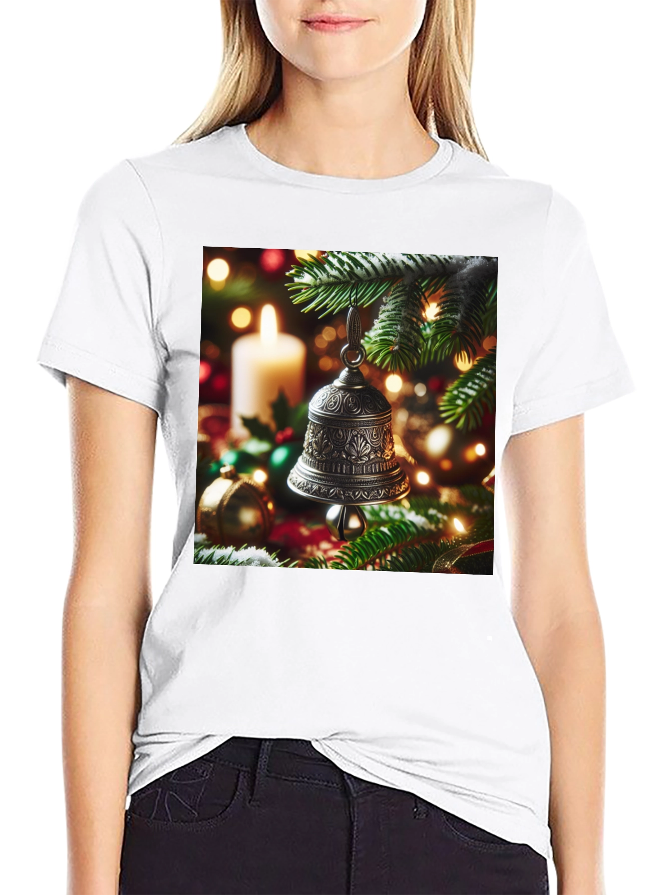 Christmas Bell Tree Holiday T-Shirt