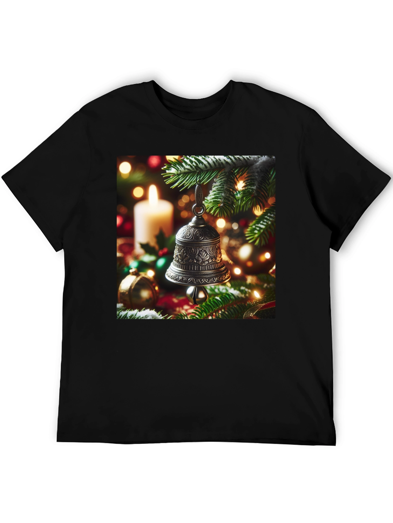 Christmas Bell Tree Holiday T-Shirt