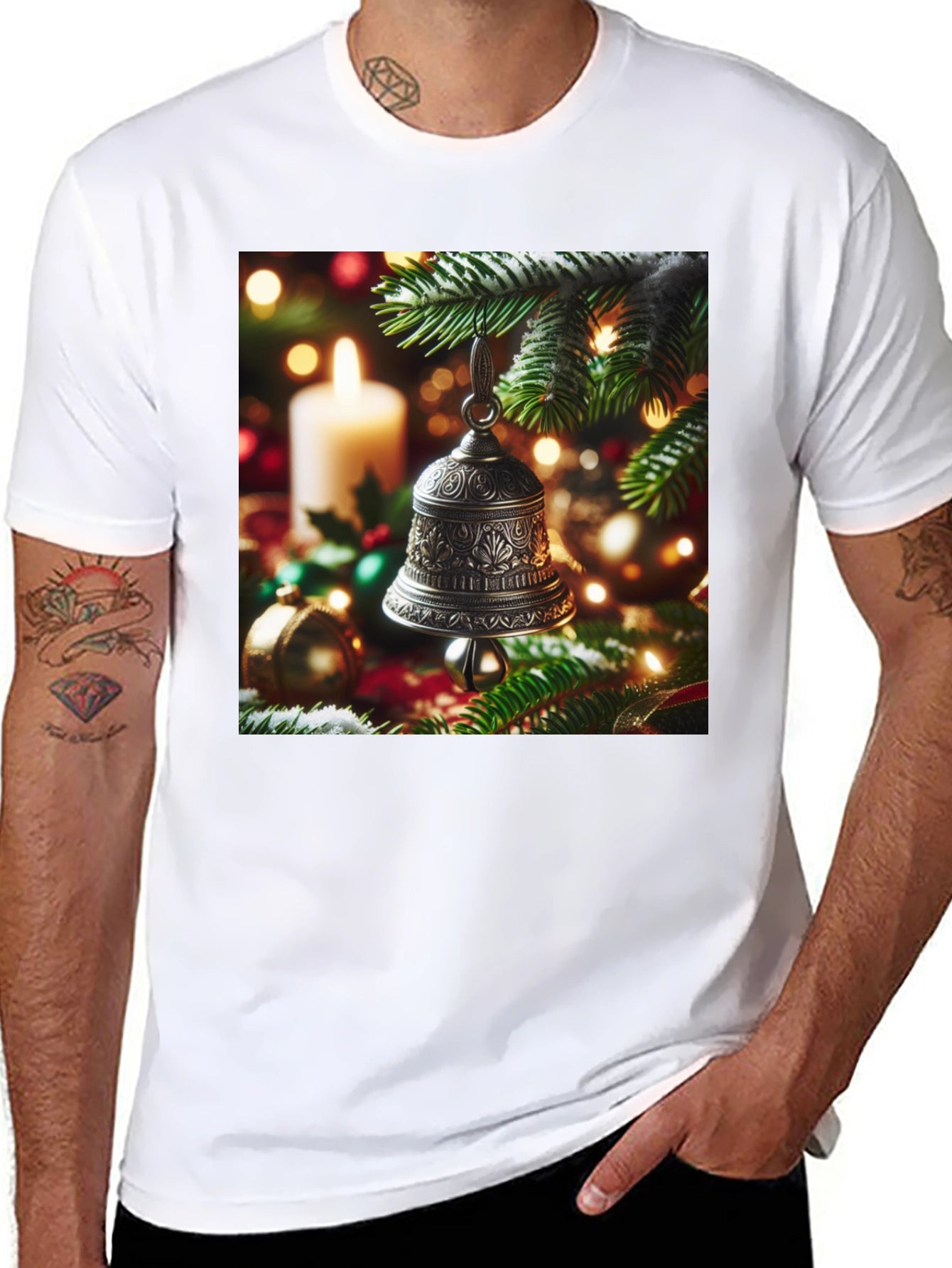 Christmas Bell Tree Holiday T-Shirt