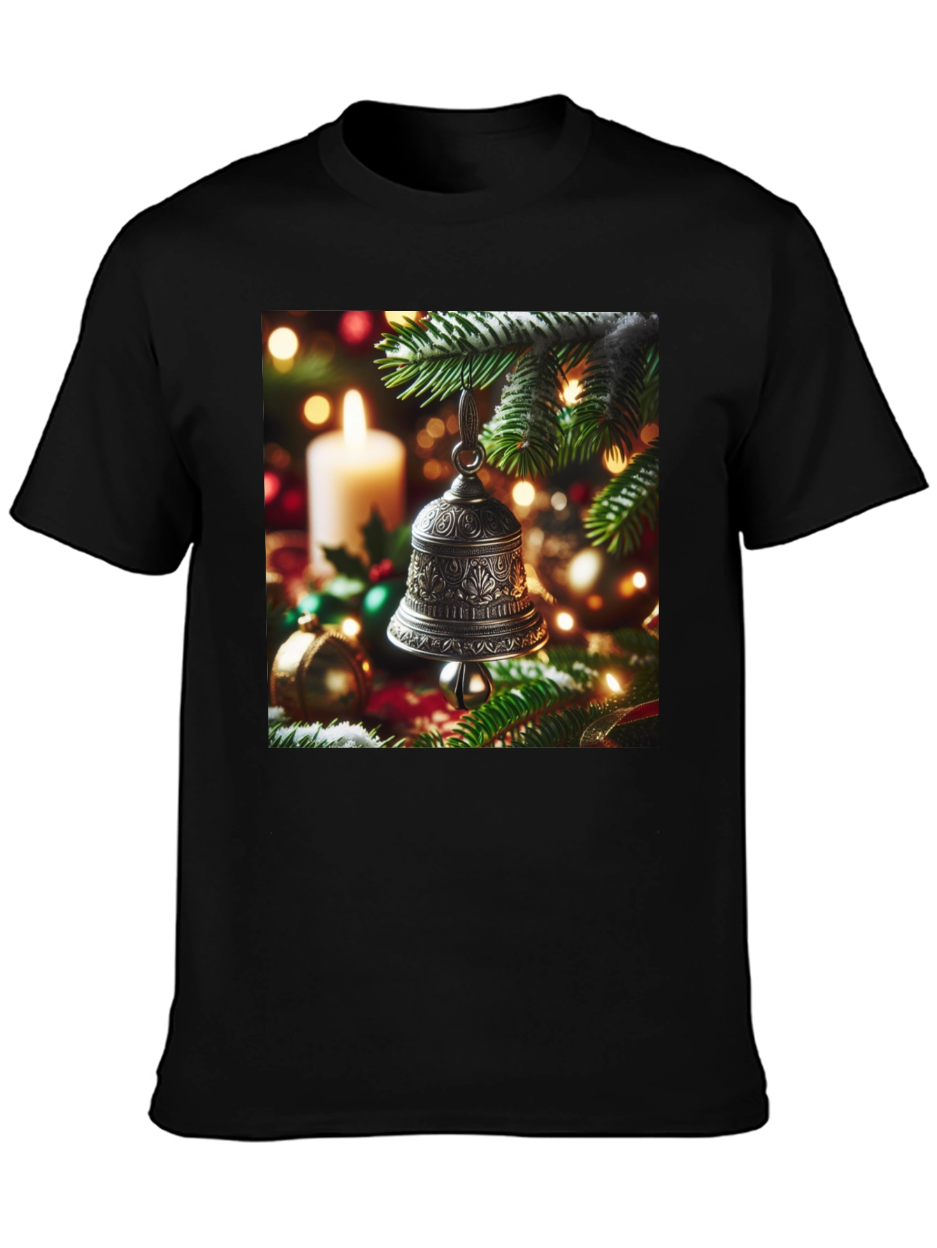 Christmas Bell Tree Holiday T-Shirt