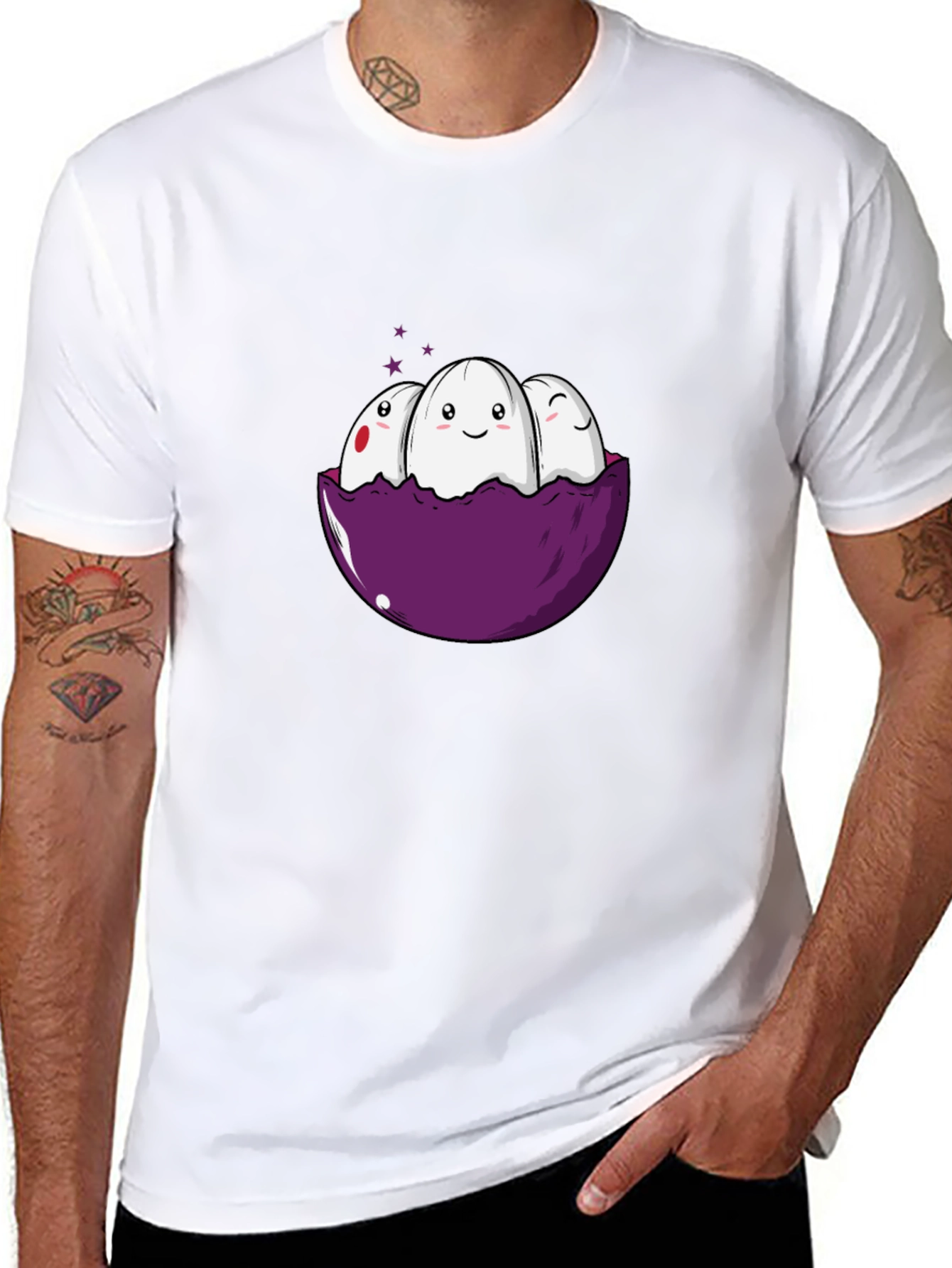 Cute Ghost Egg T-Shirt