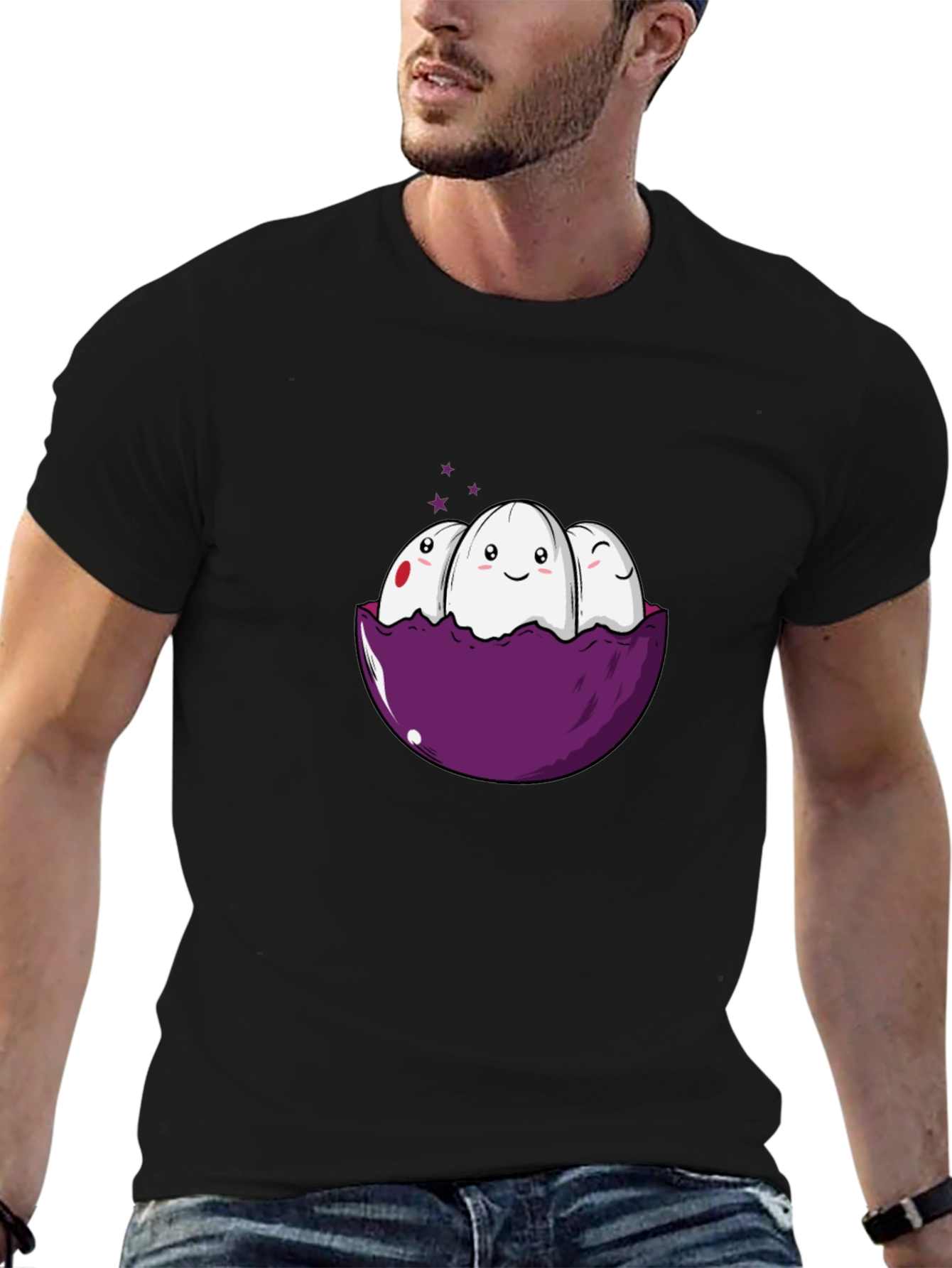 Cute Ghost Egg T-Shirt