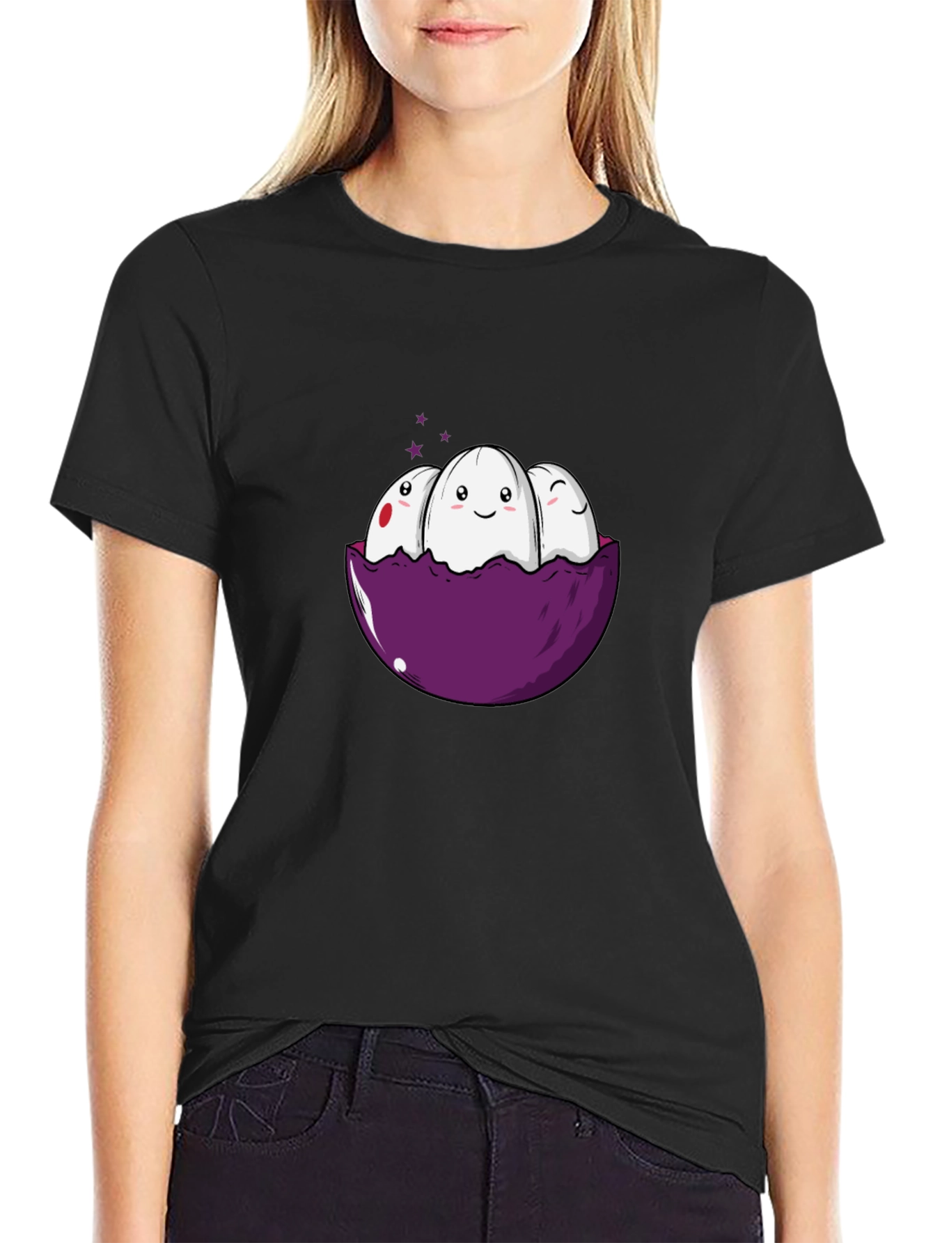 Cute Ghost Egg T-Shirt