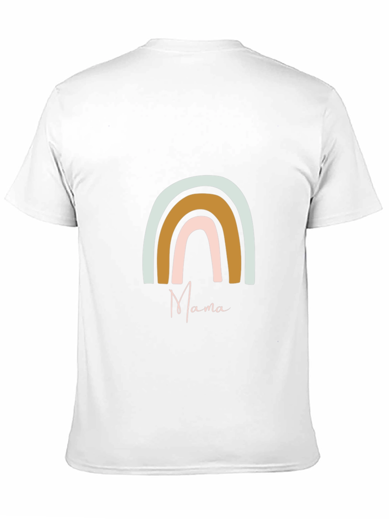 Mama Rainbow Graphic Tee - Soft & Stylish