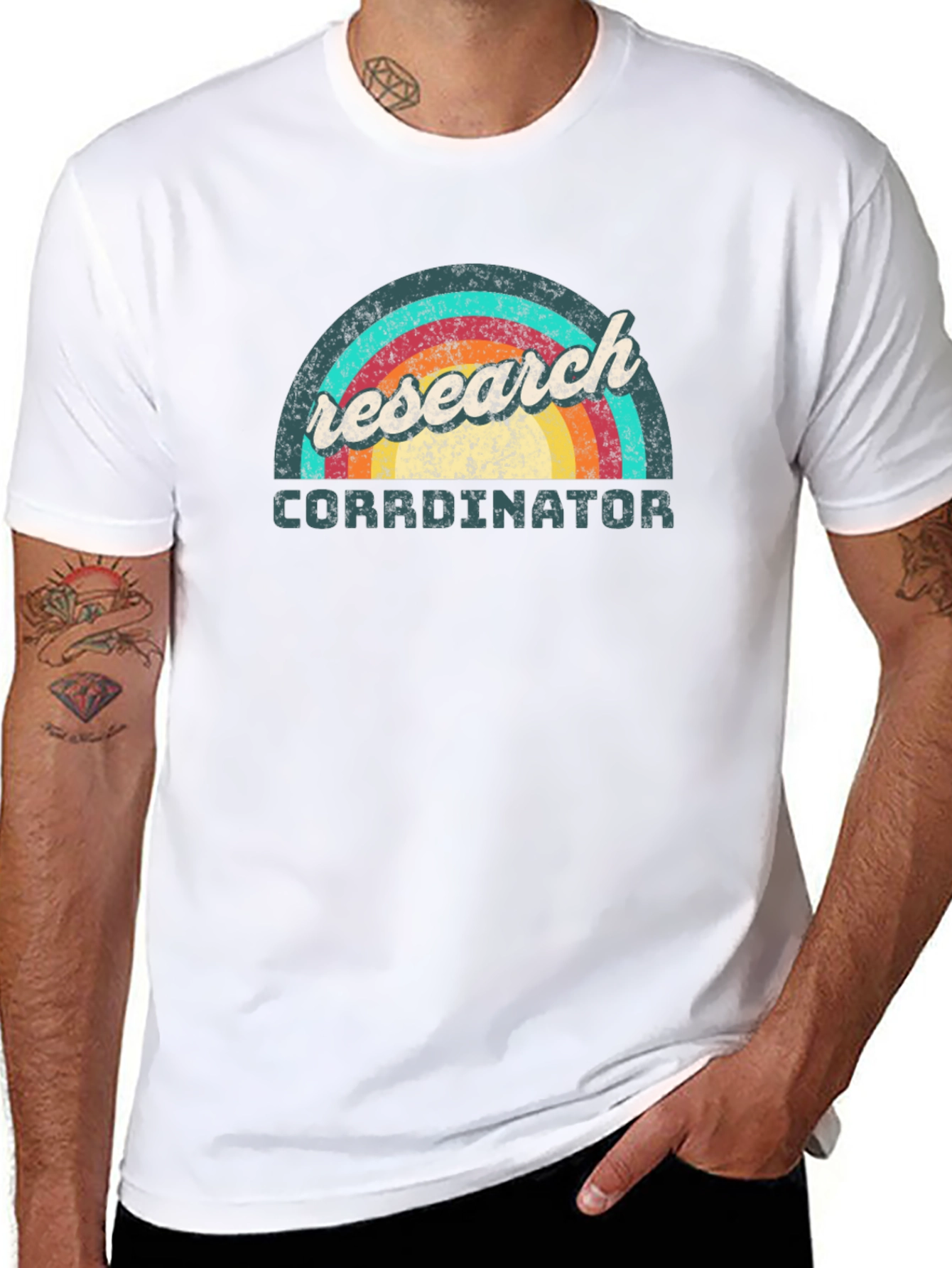 Research Coordinator Retro T-Shirt