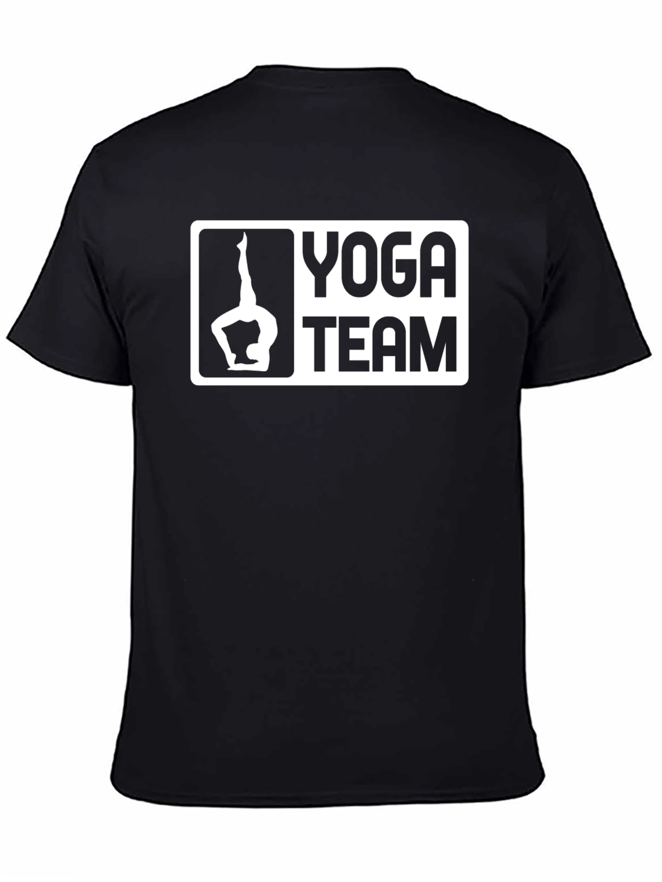 Yoga Team Graphic Tee - Black