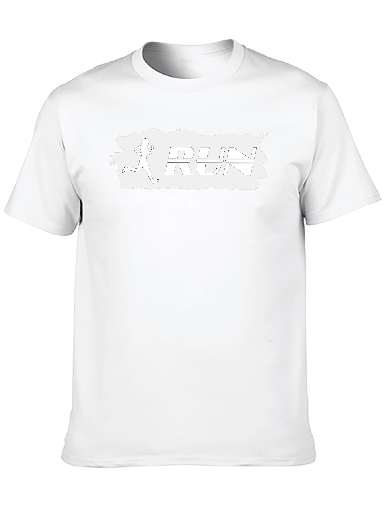 Run Graphic T-Shirt - Black