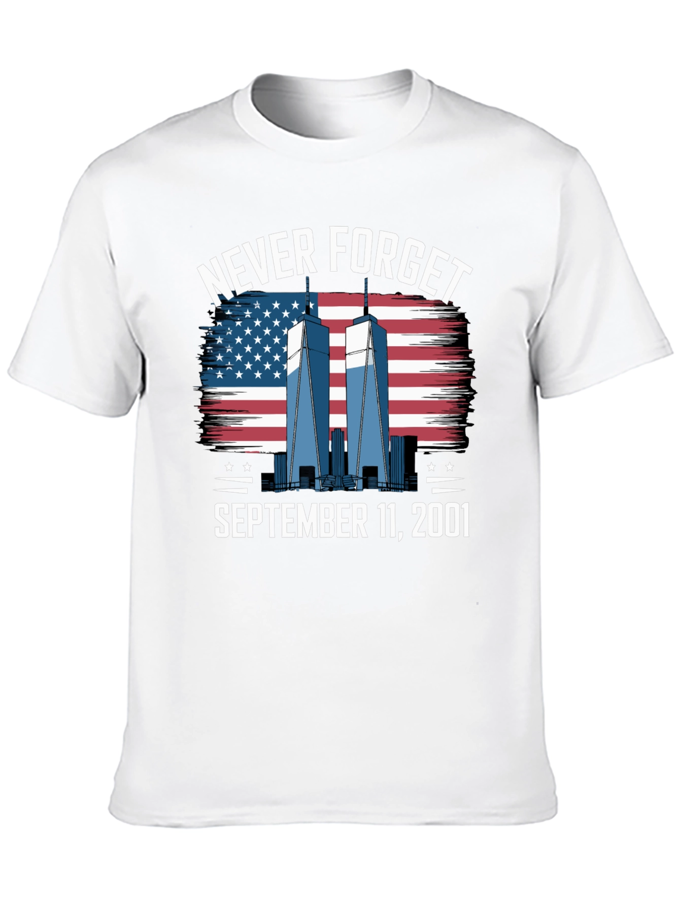 Never Forget 9/11 Graphic T-Shirt