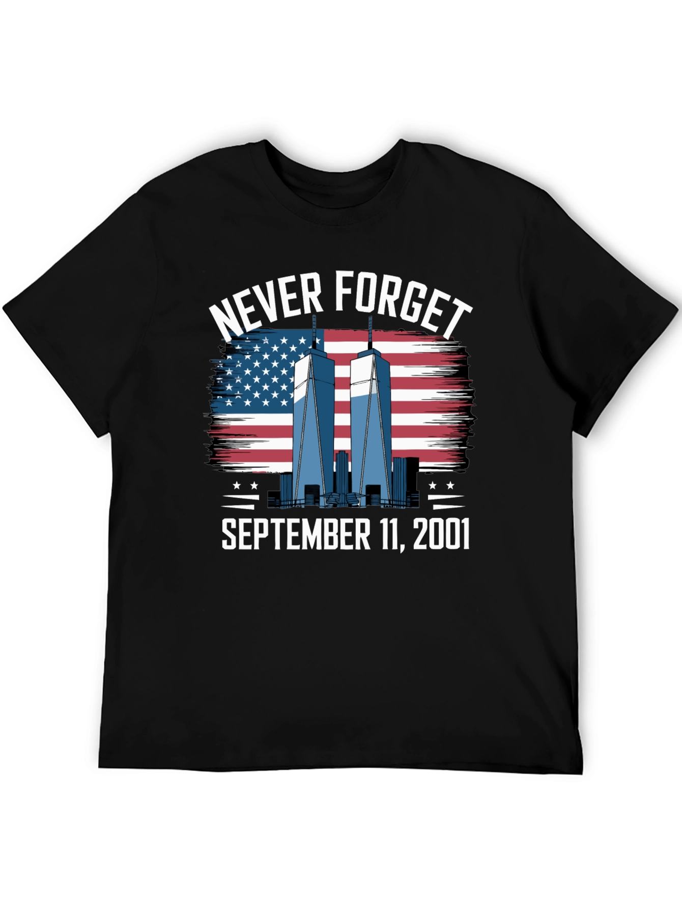 Never Forget 9/11 Graphic T-Shirt