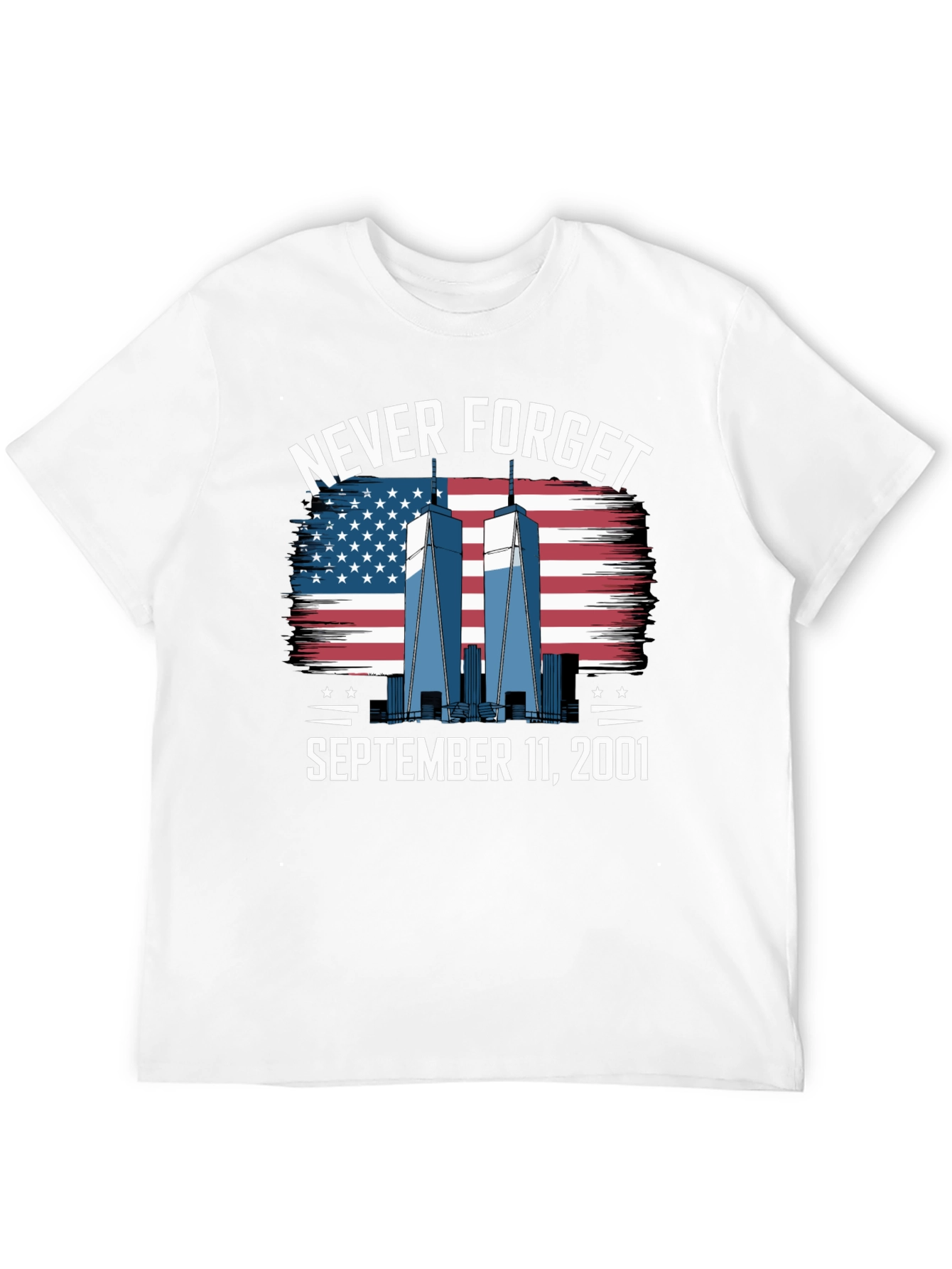 Never Forget 9/11 Graphic T-Shirt