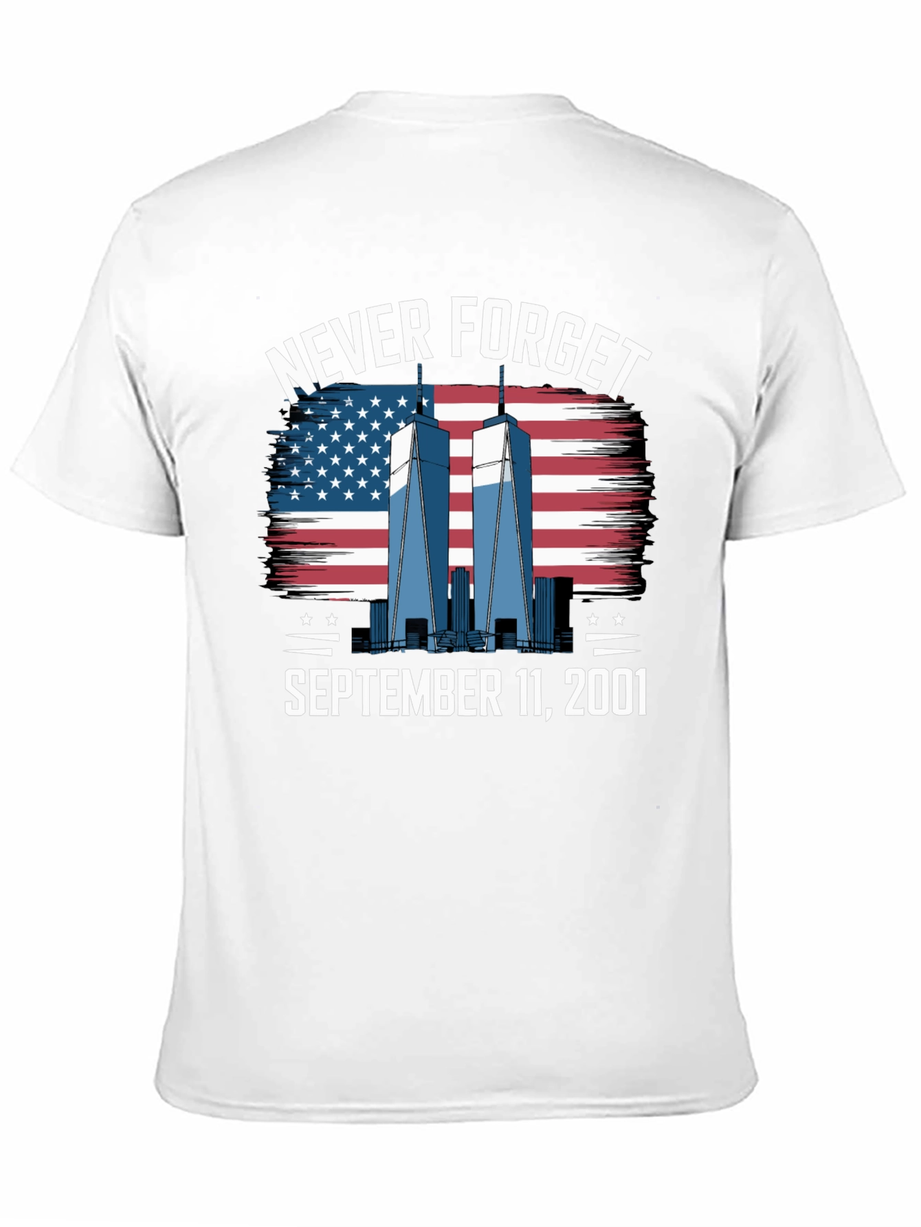 Never Forget 9/11 Graphic T-Shirt