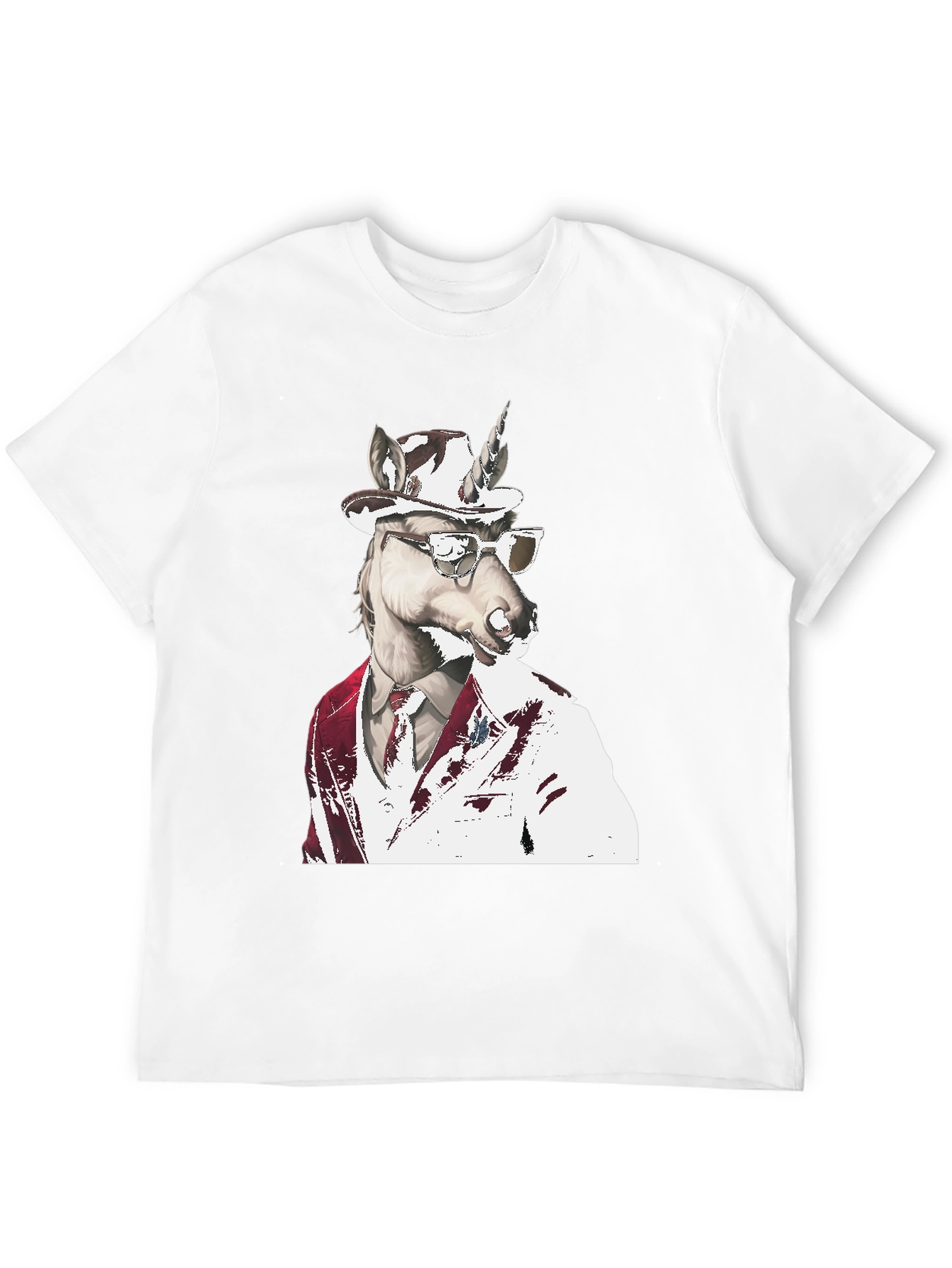 Dapper Unicorn T-Shirt - Classy Style