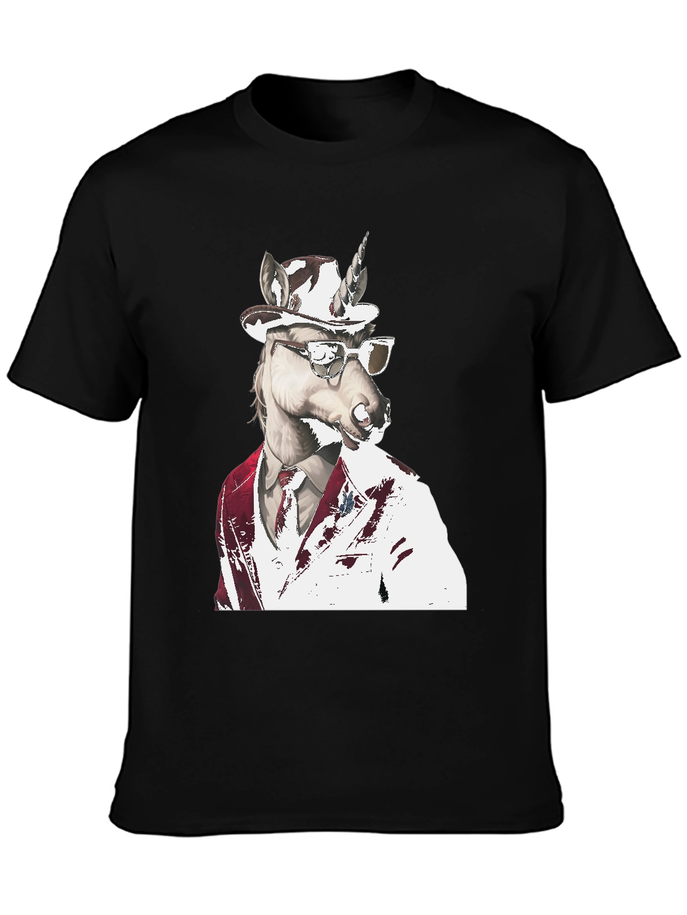 Dapper Unicorn T-Shirt - Classy Style