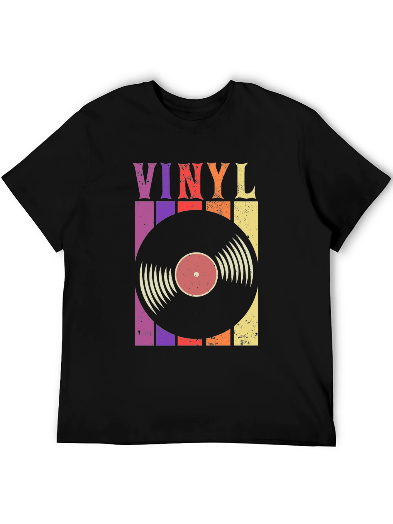 Retro Vinyl Record T-Shirt