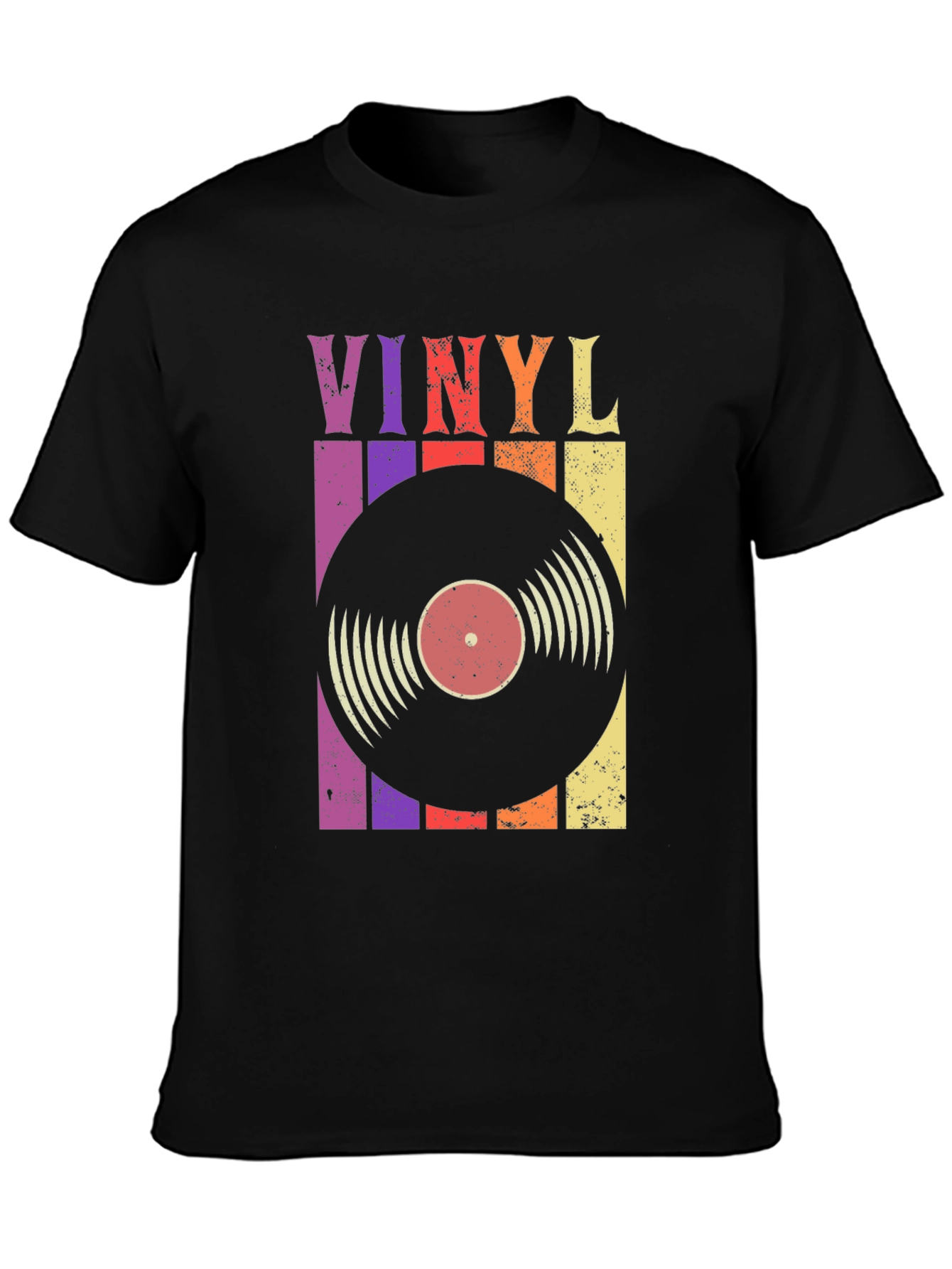 Retro Vinyl Record T-Shirt