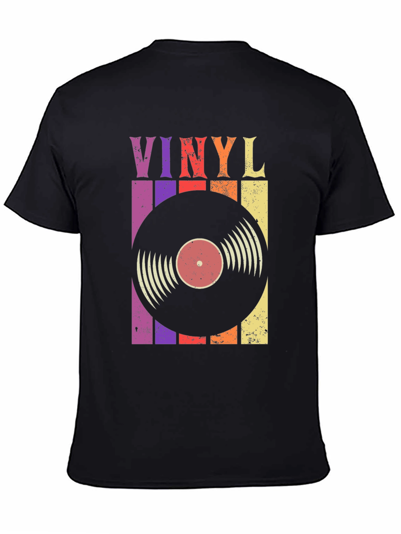 Retro Vinyl Record T-Shirt