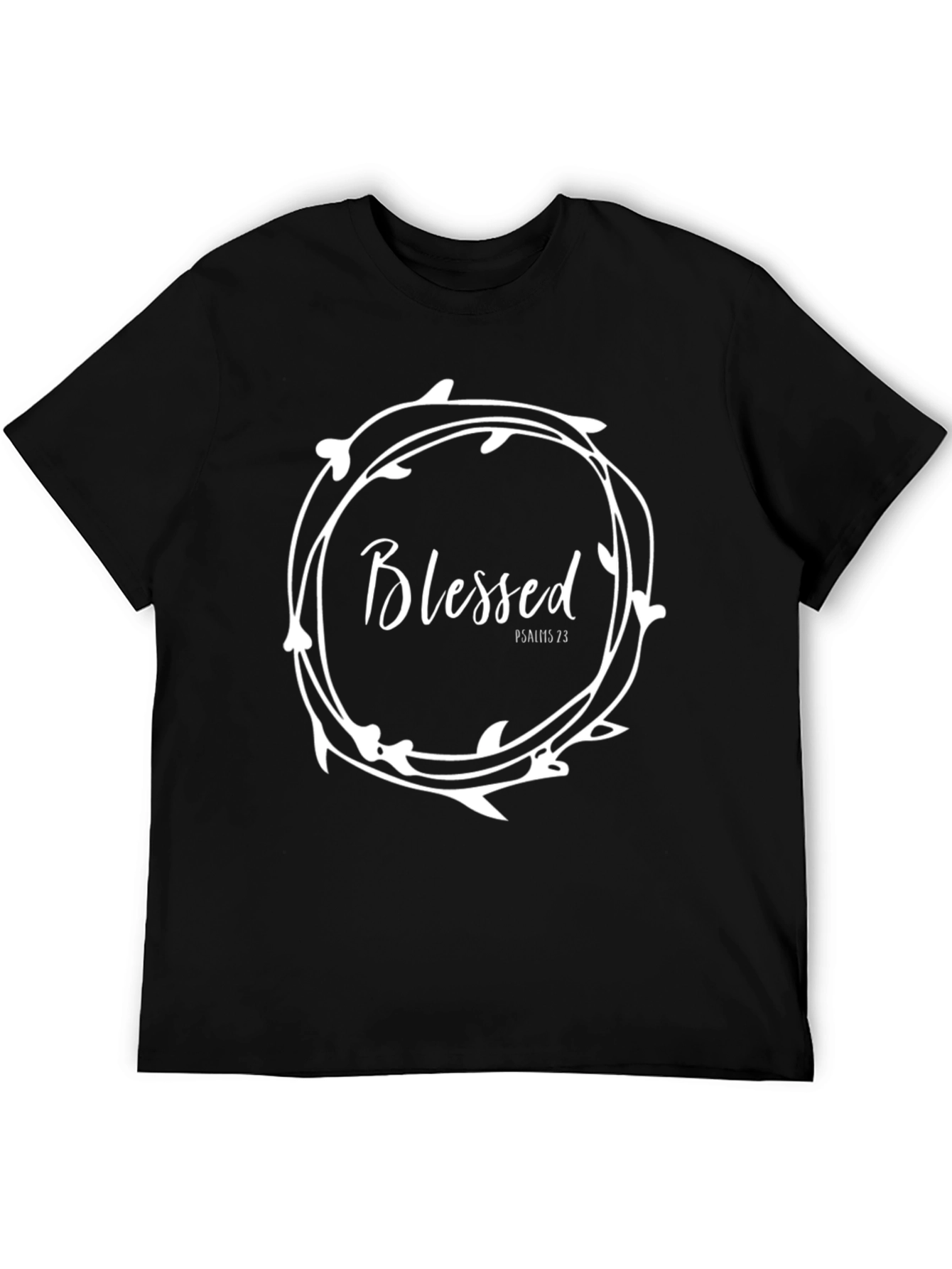Blessed T-Shirt - Christian Graphic Tee - Psalms 73
