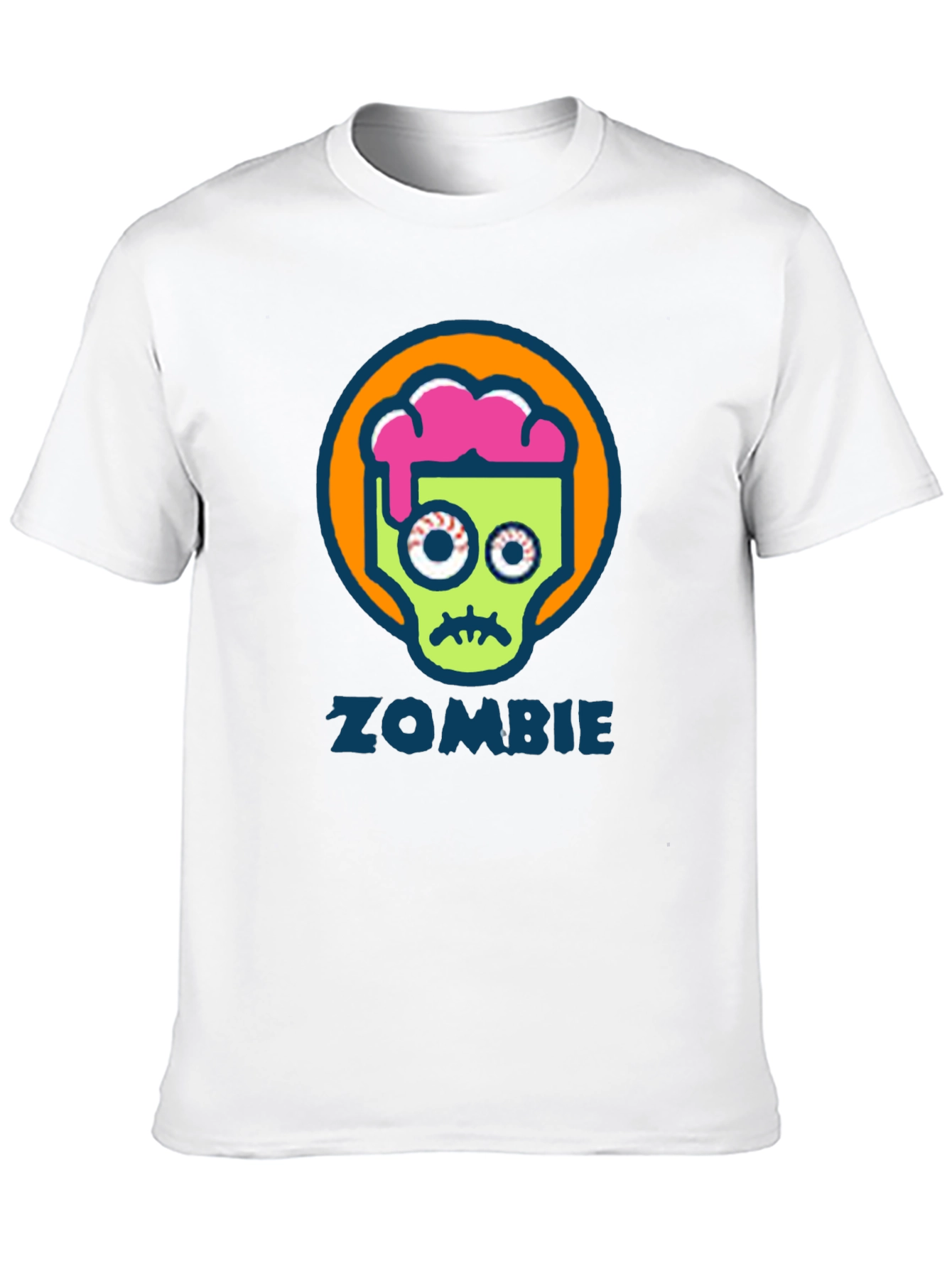 Zombie Cartoon Graphic T-Shirt