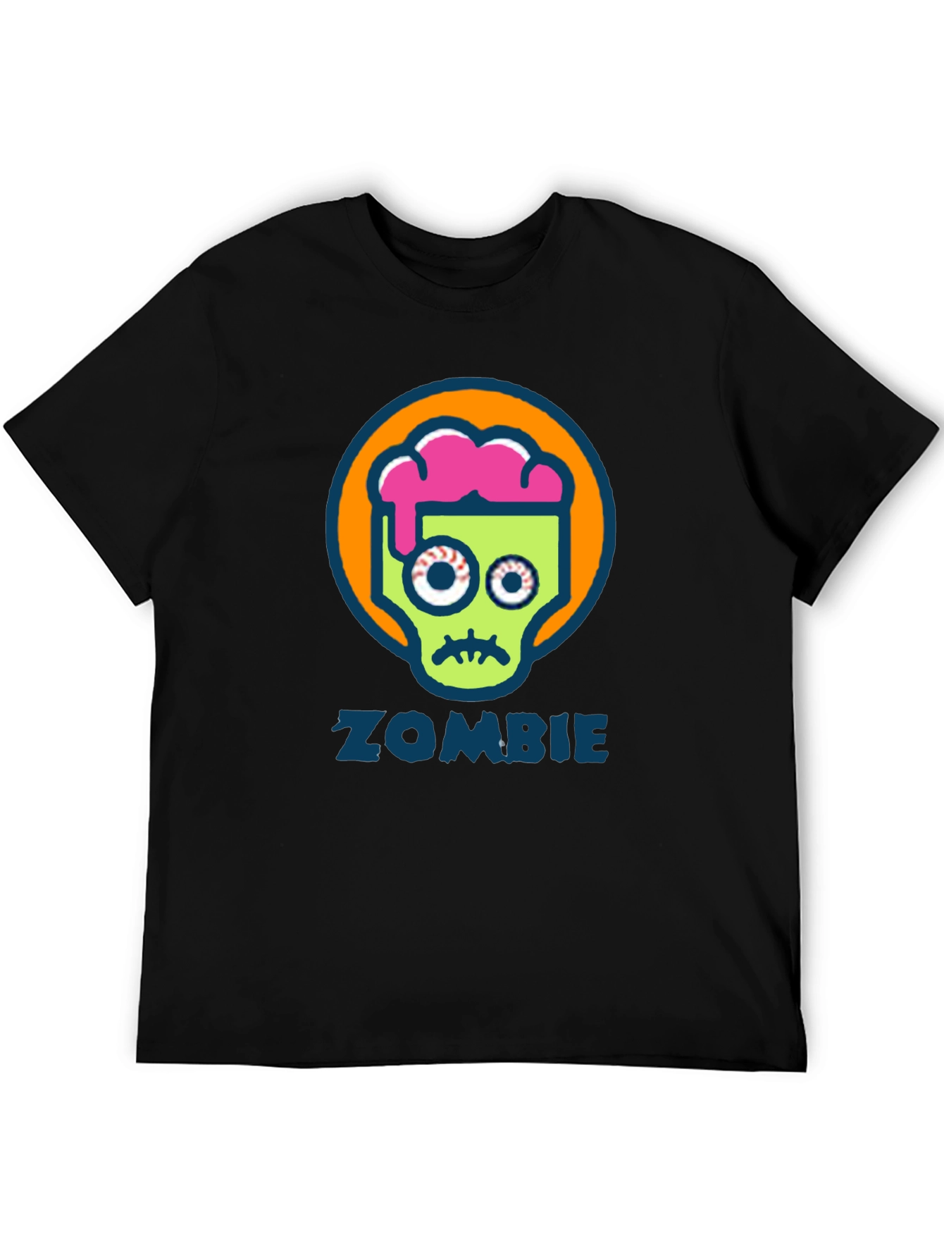 Zombie Cartoon Graphic T-Shirt