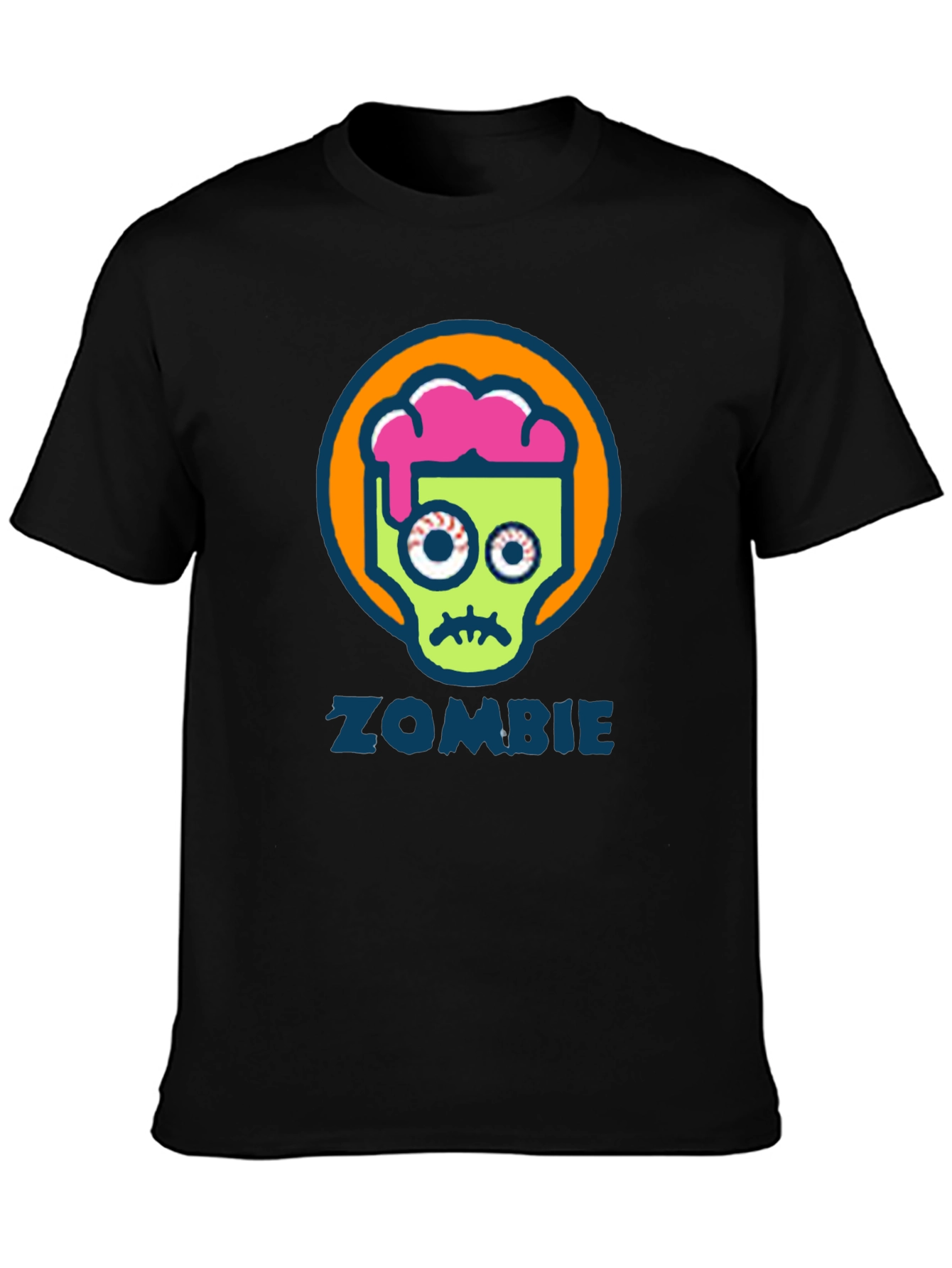 Zombie Cartoon Graphic T-Shirt