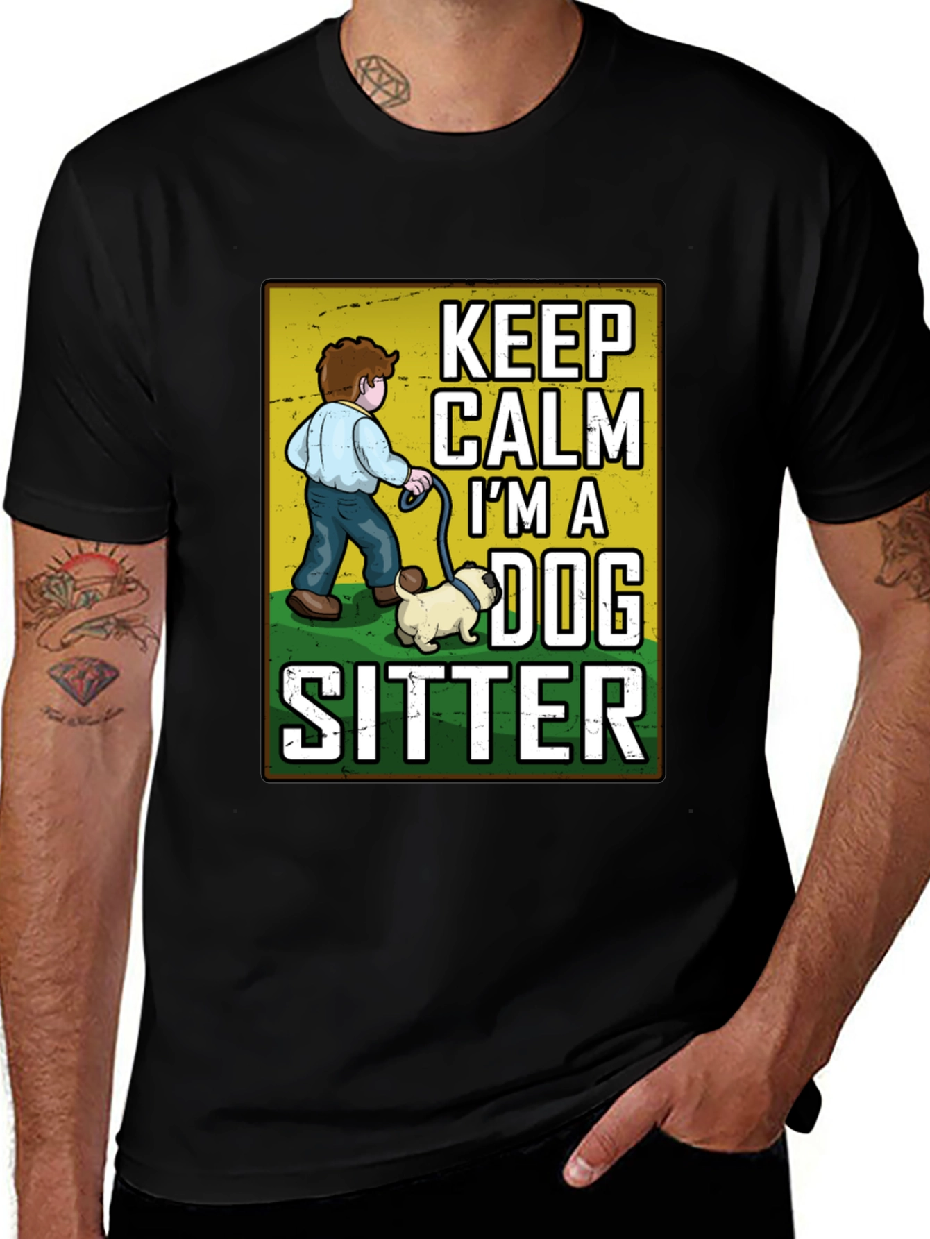 Keep Calm Im A Dog Sitter T-Shirt