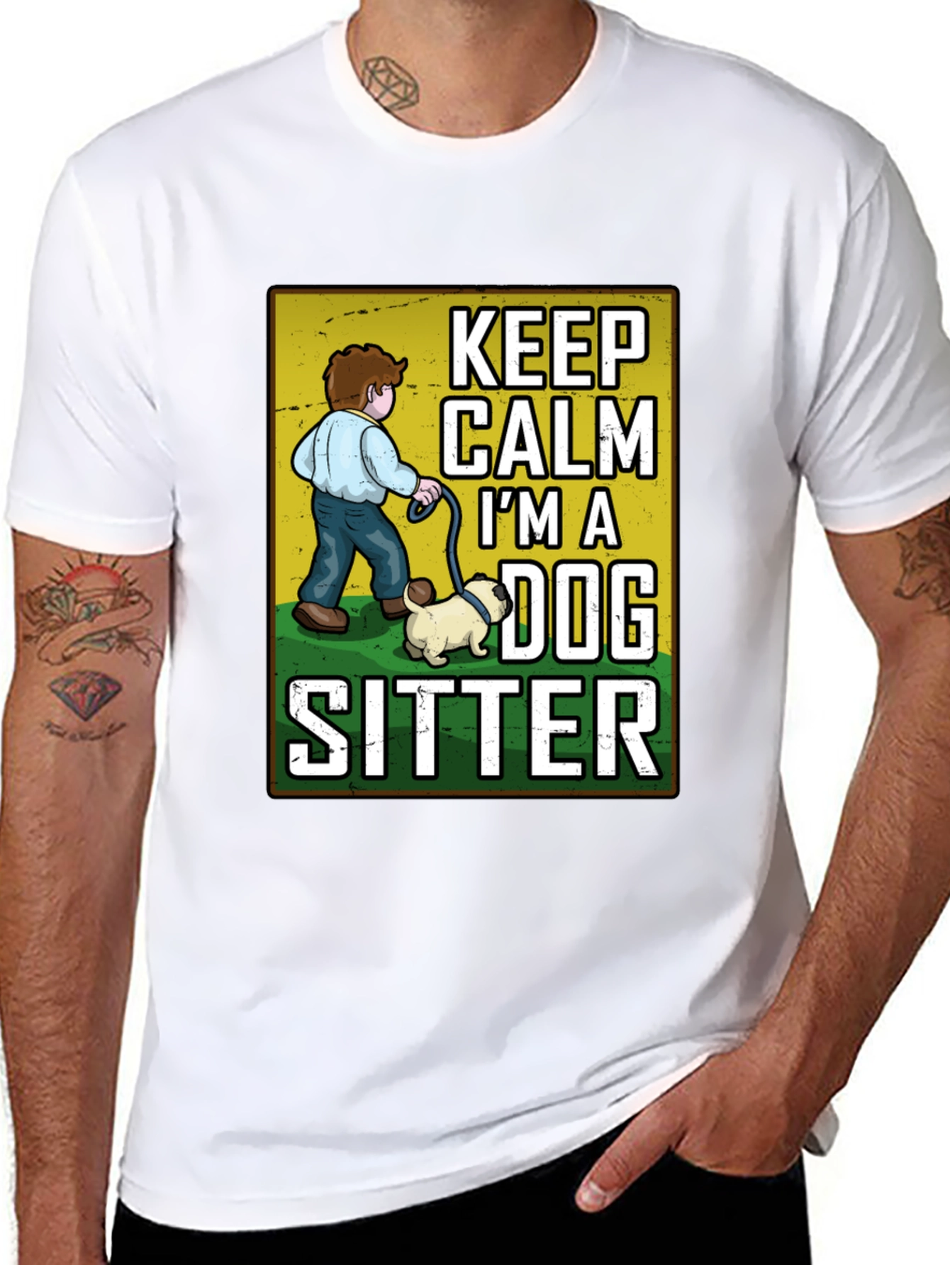 Keep Calm Im A Dog Sitter T-Shirt