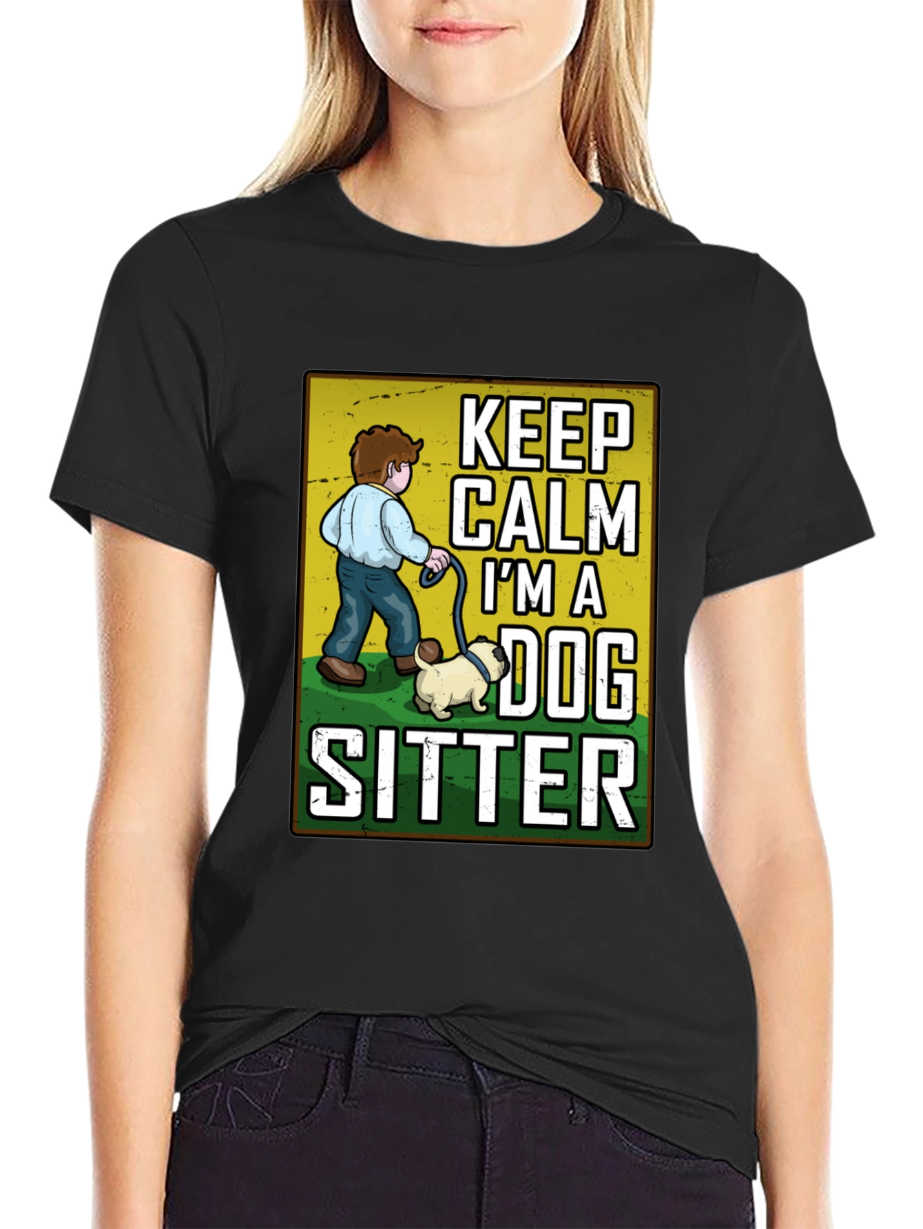 Keep Calm Im A Dog Sitter T-Shirt