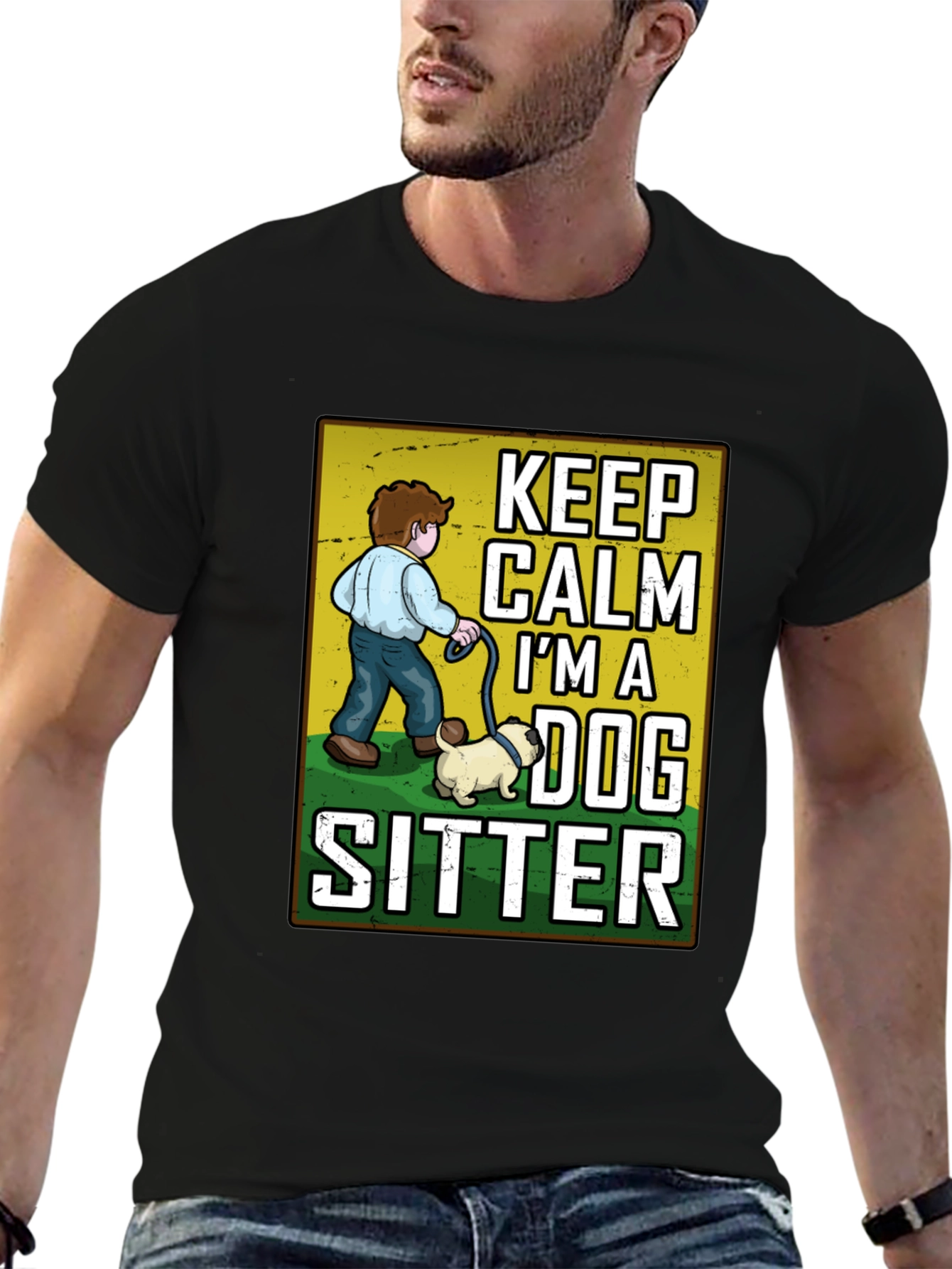 Keep Calm Im A Dog Sitter T-Shirt