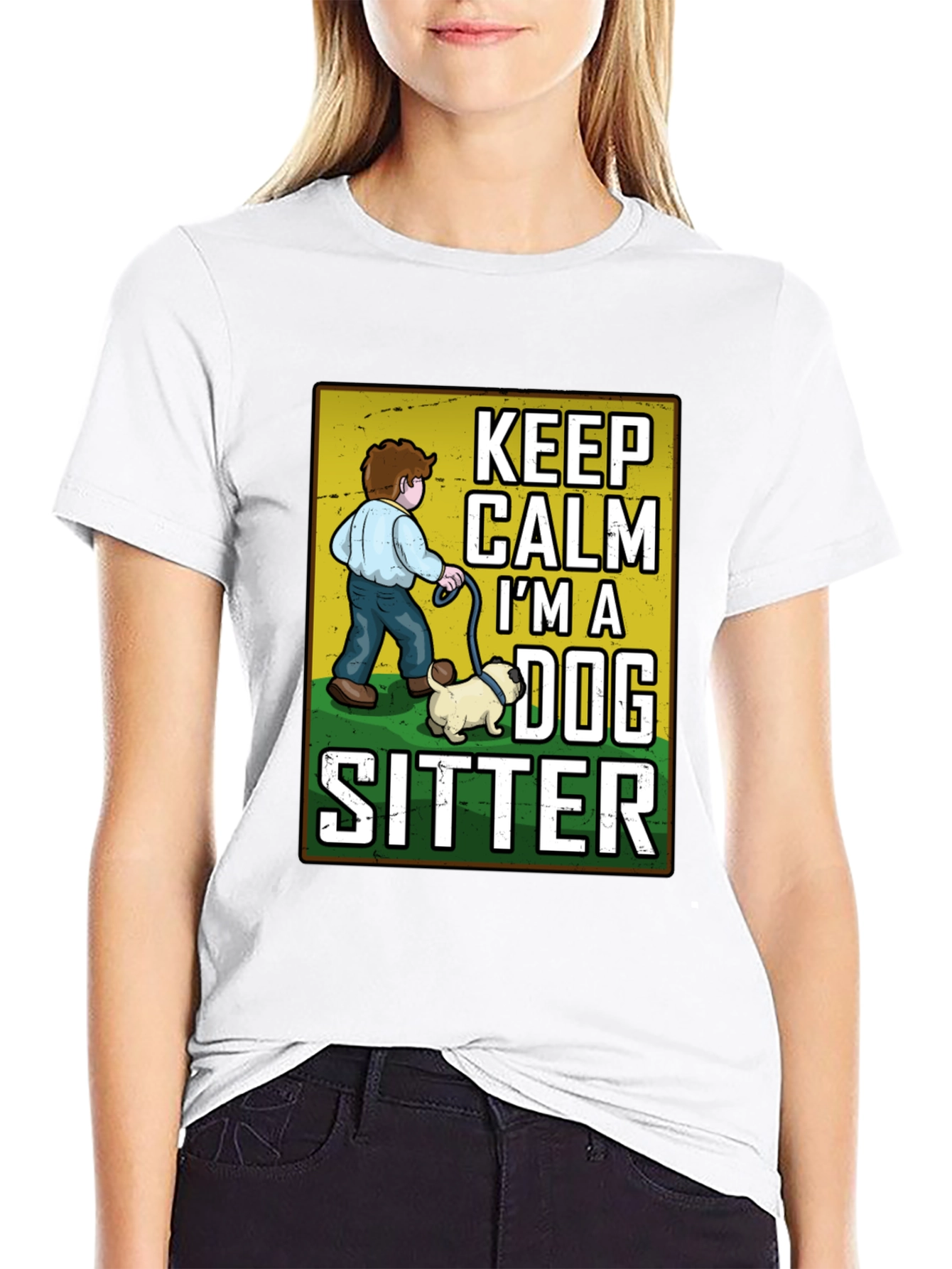 Keep Calm Im A Dog Sitter T-Shirt