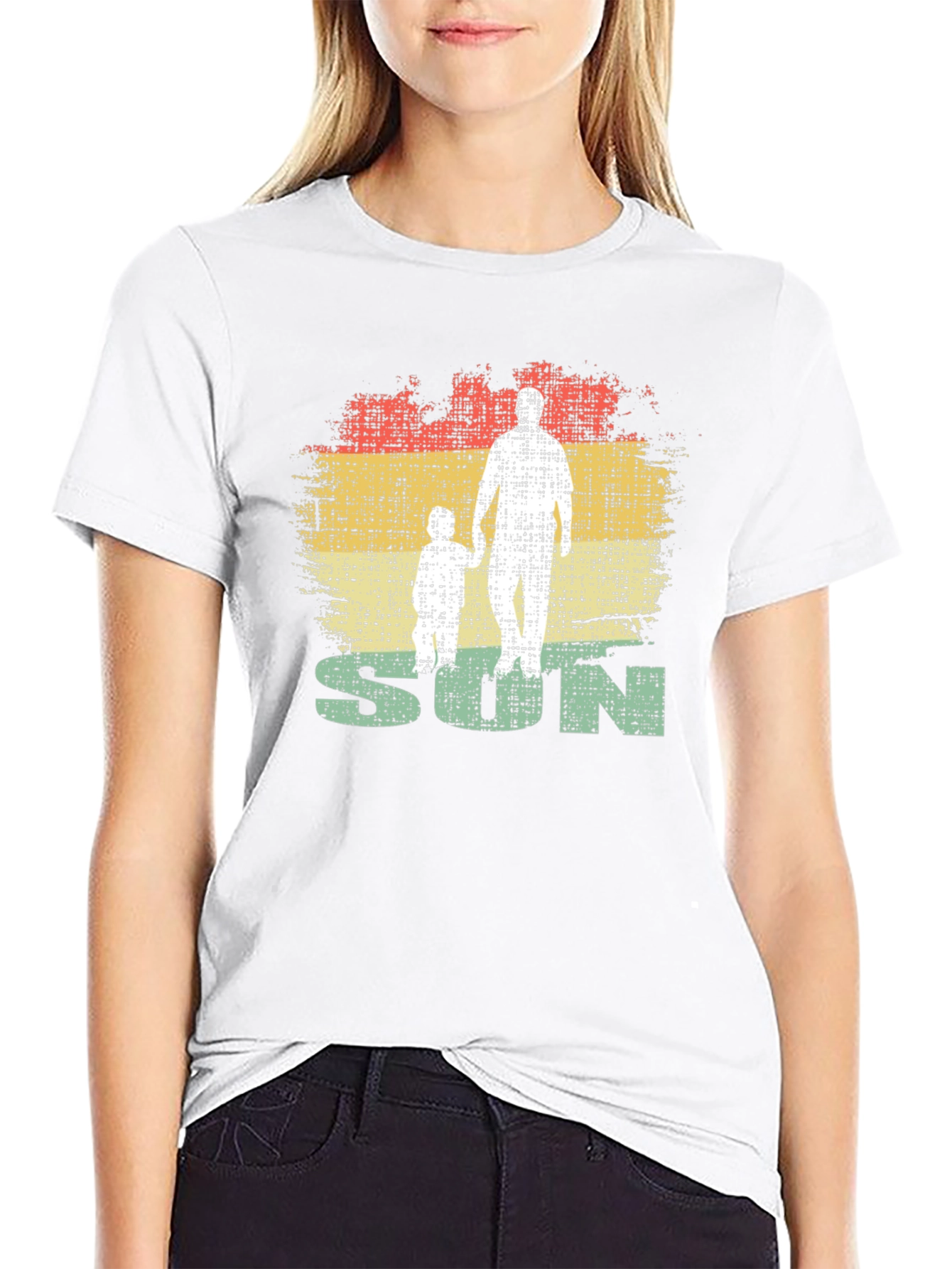 Father & Son Retro Style Graphic Tee