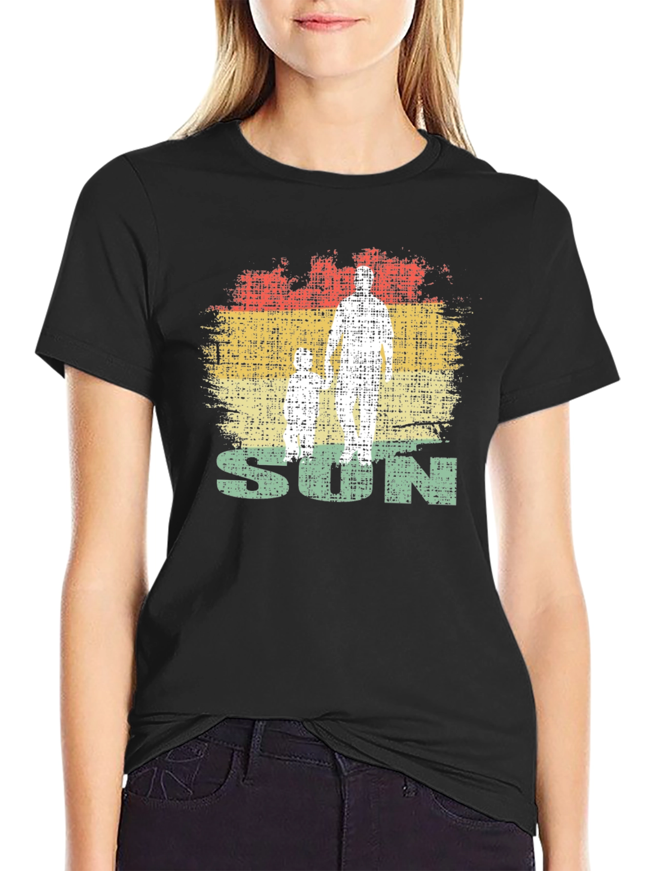Father & Son Retro Style Graphic Tee