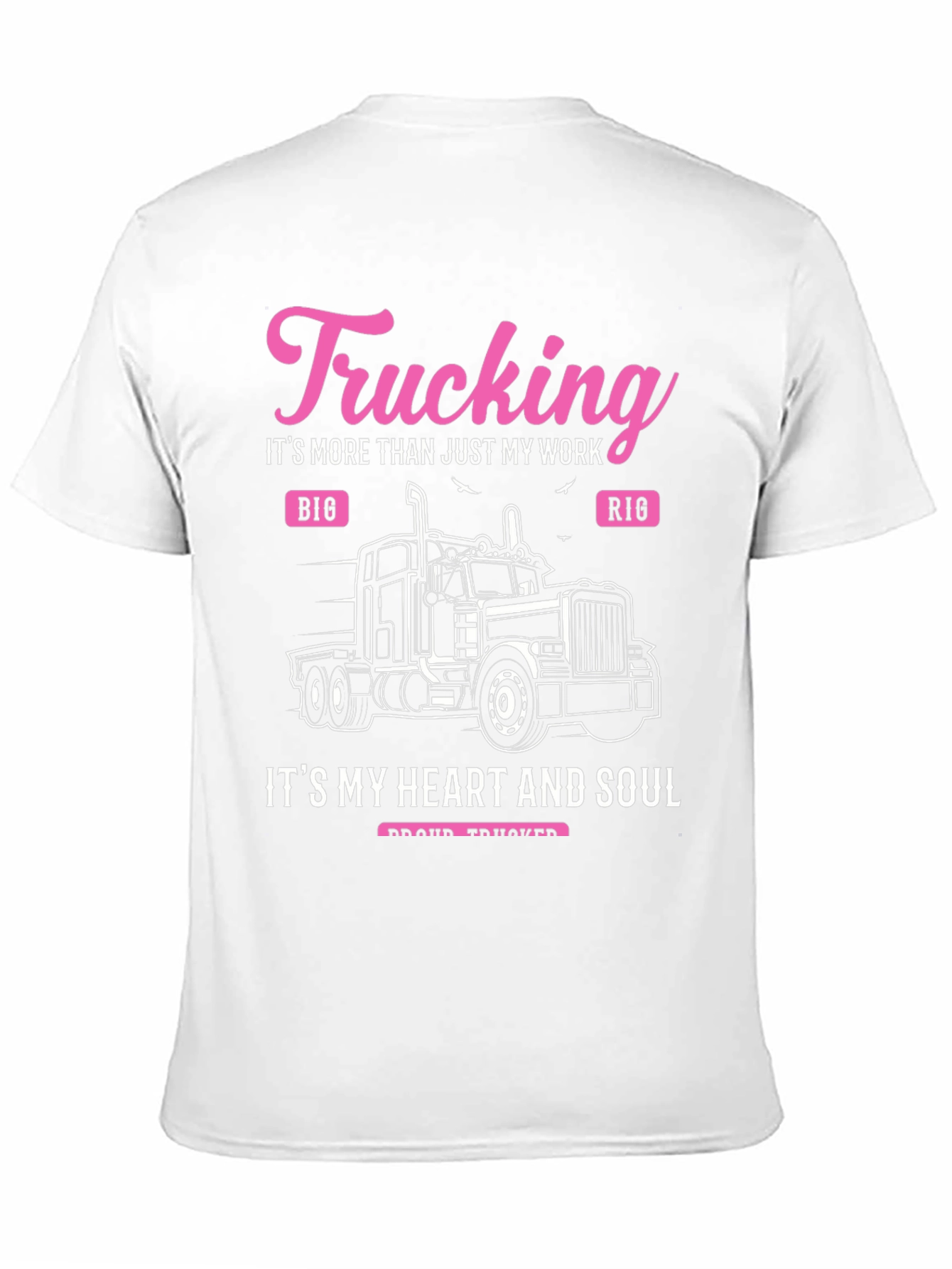 Trucking Heart & Soul Black T-Shirt