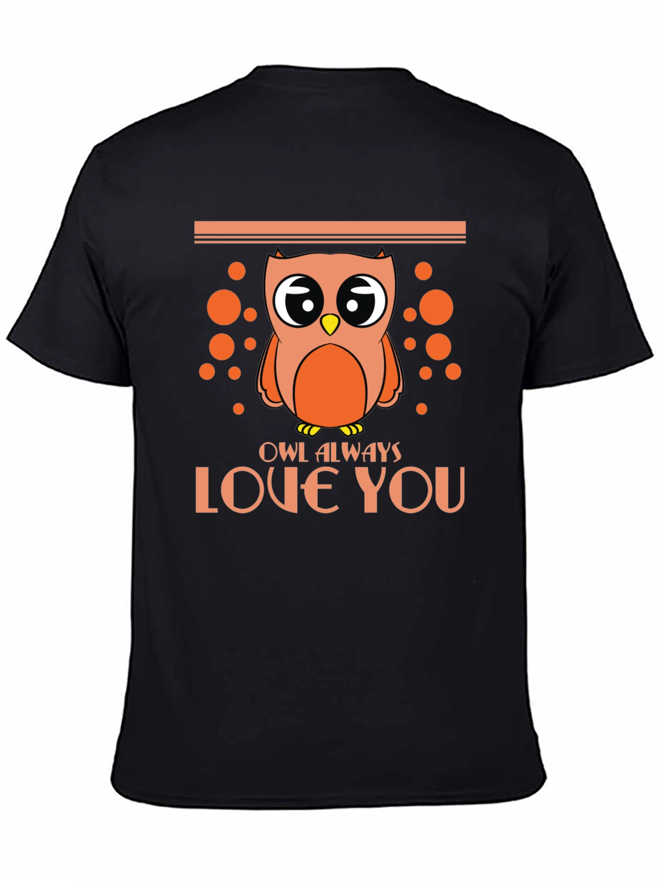 Owl Always Love You Black T-Shirt