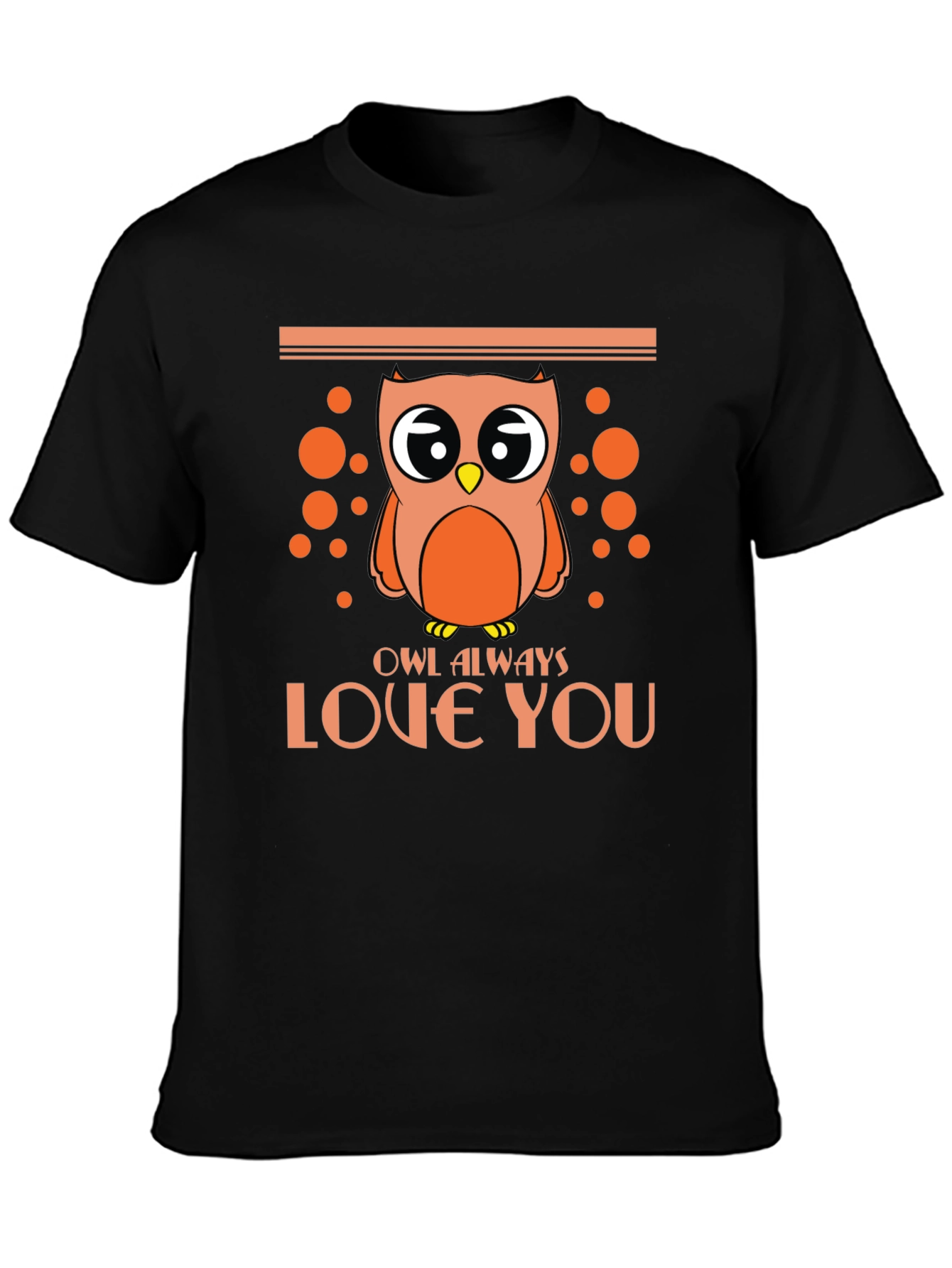 Owl Always Love You Black T-Shirt
