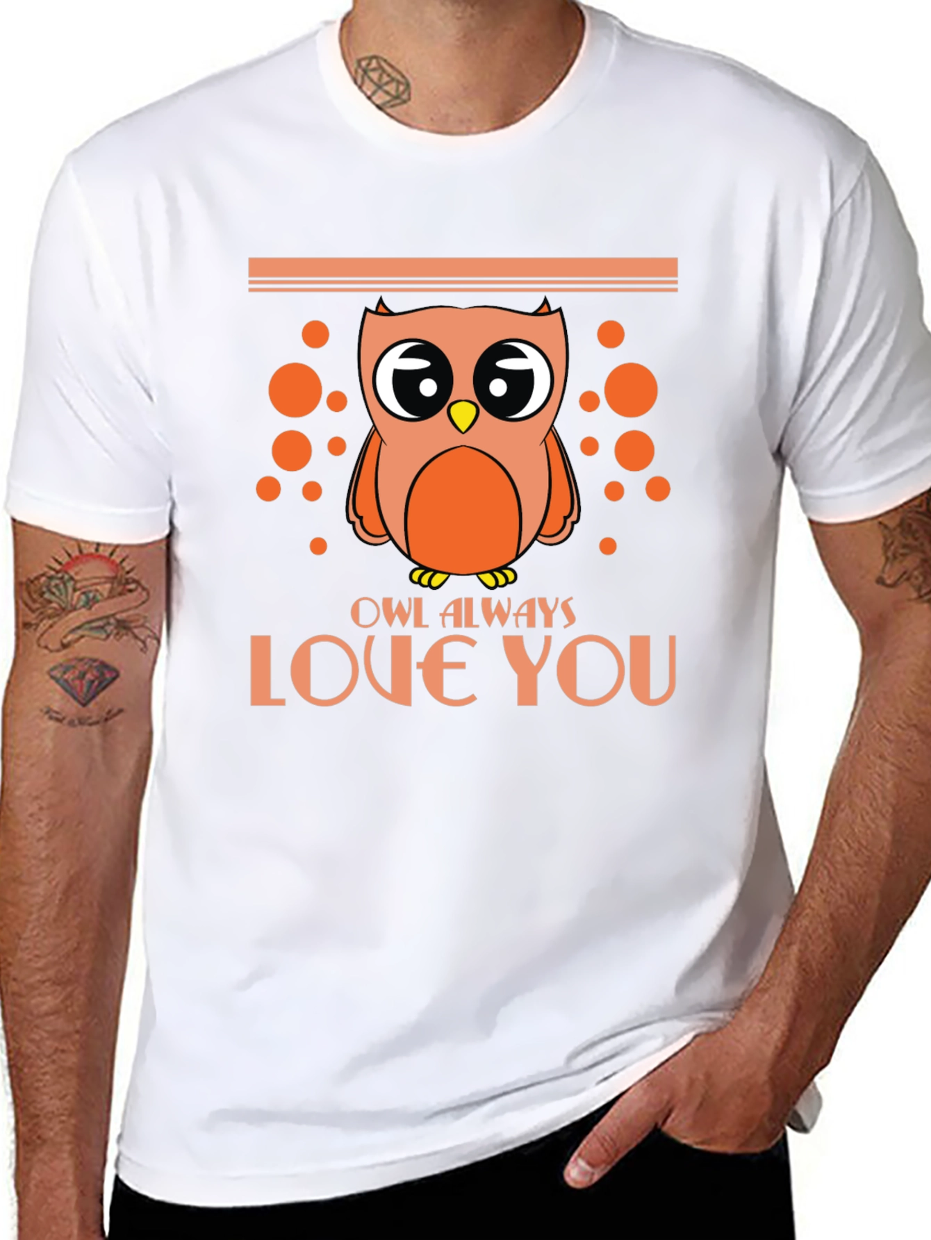 Owl Always Love You Black T-Shirt