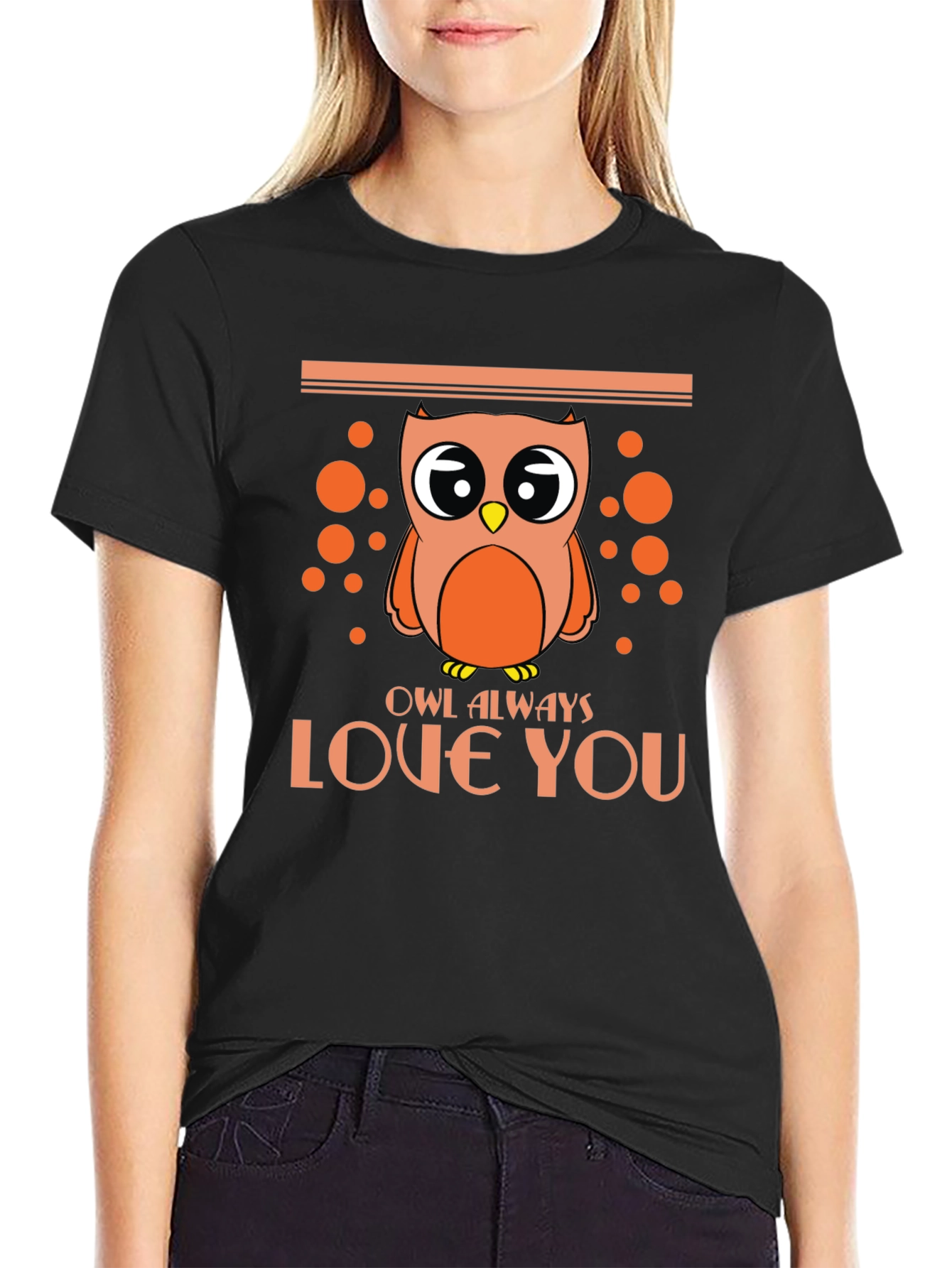Owl Always Love You Black T-Shirt