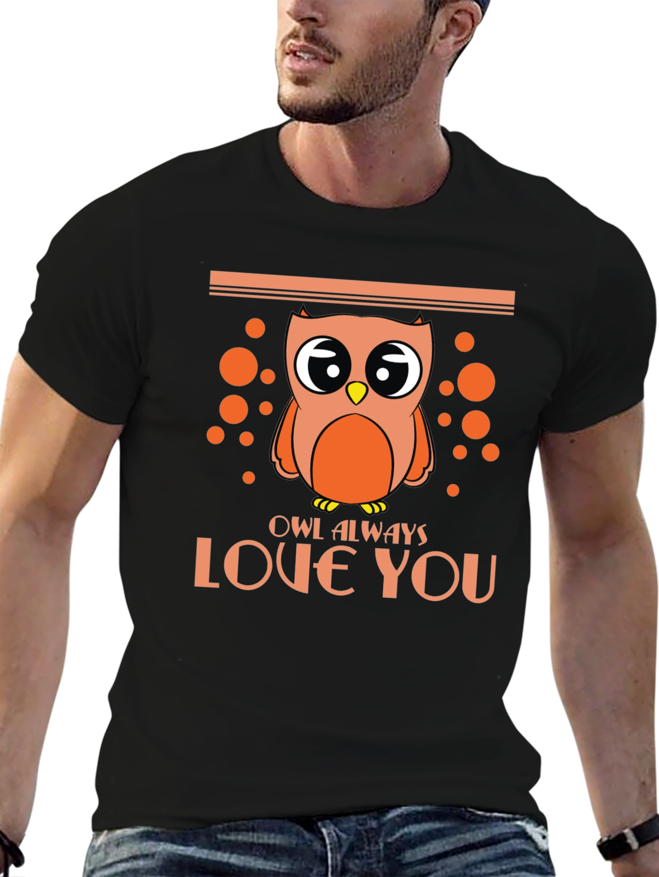 Owl Always Love You Black T-Shirt