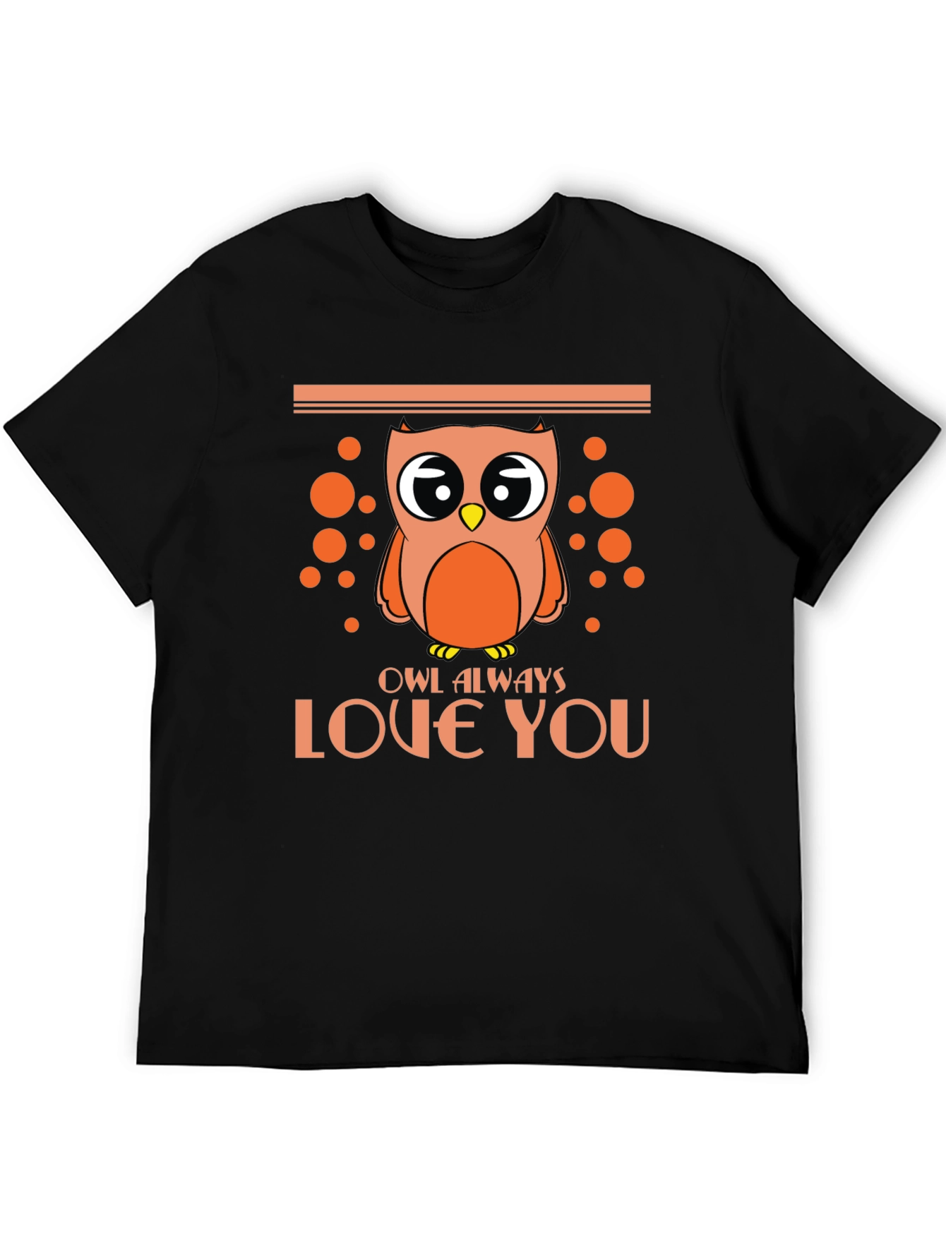 Owl Always Love You Black T-Shirt