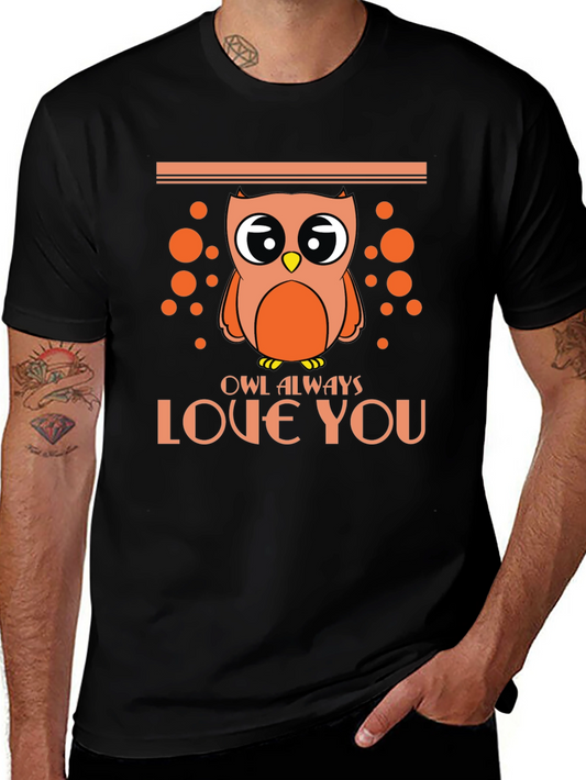 Owl Always Love You Black T-Shirt