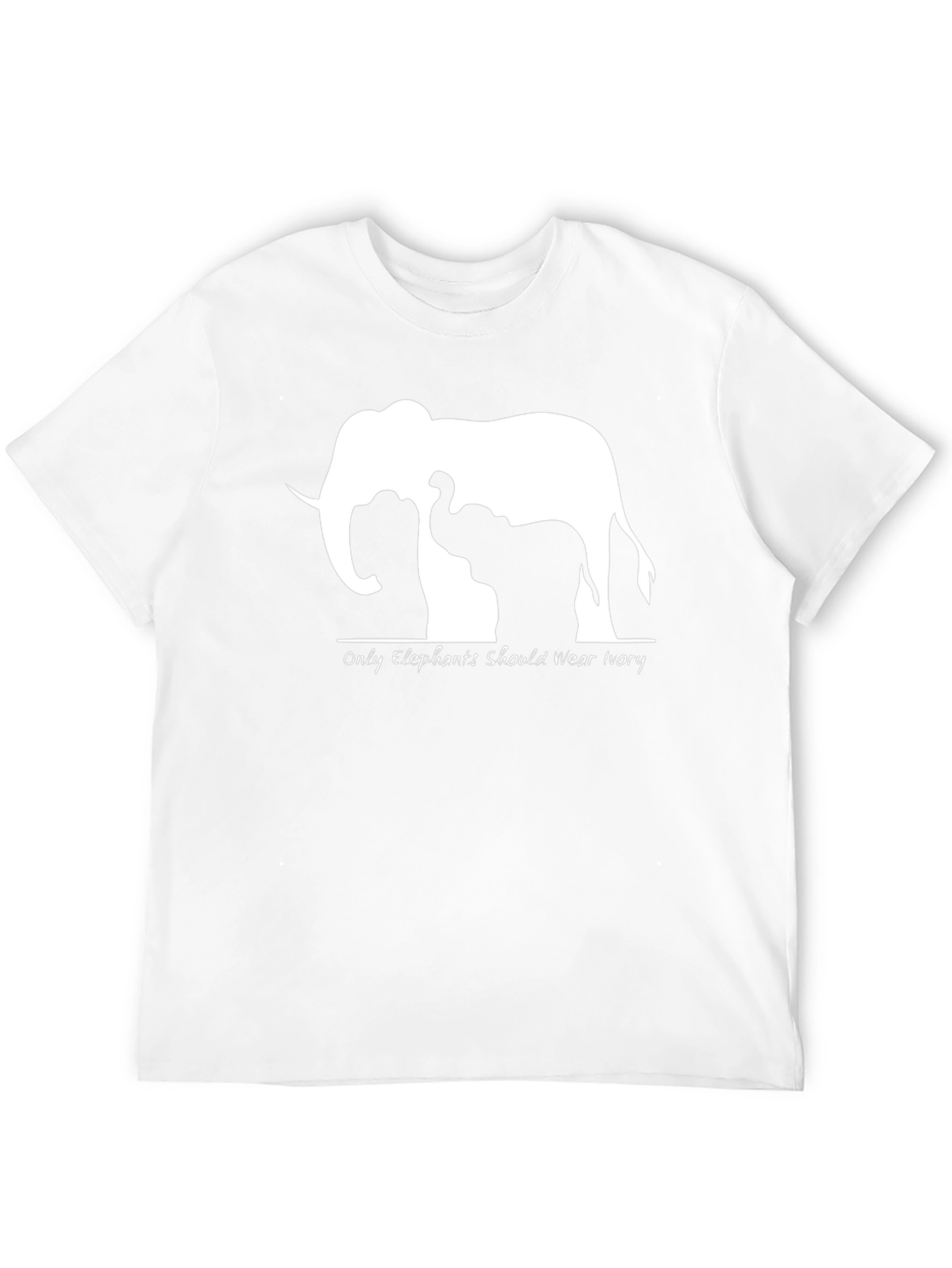 Elephant Ivory Graphic T-Shirt