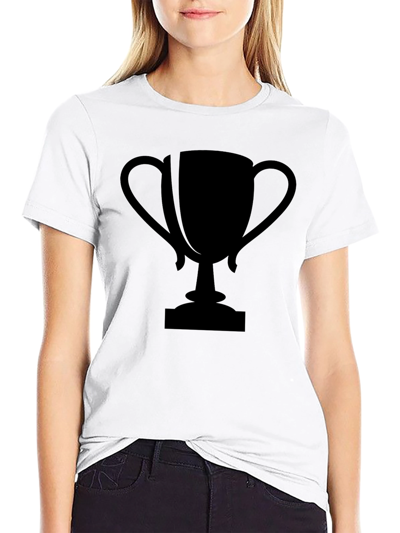 Black Trophy Graphic Tee - Winners Choice!